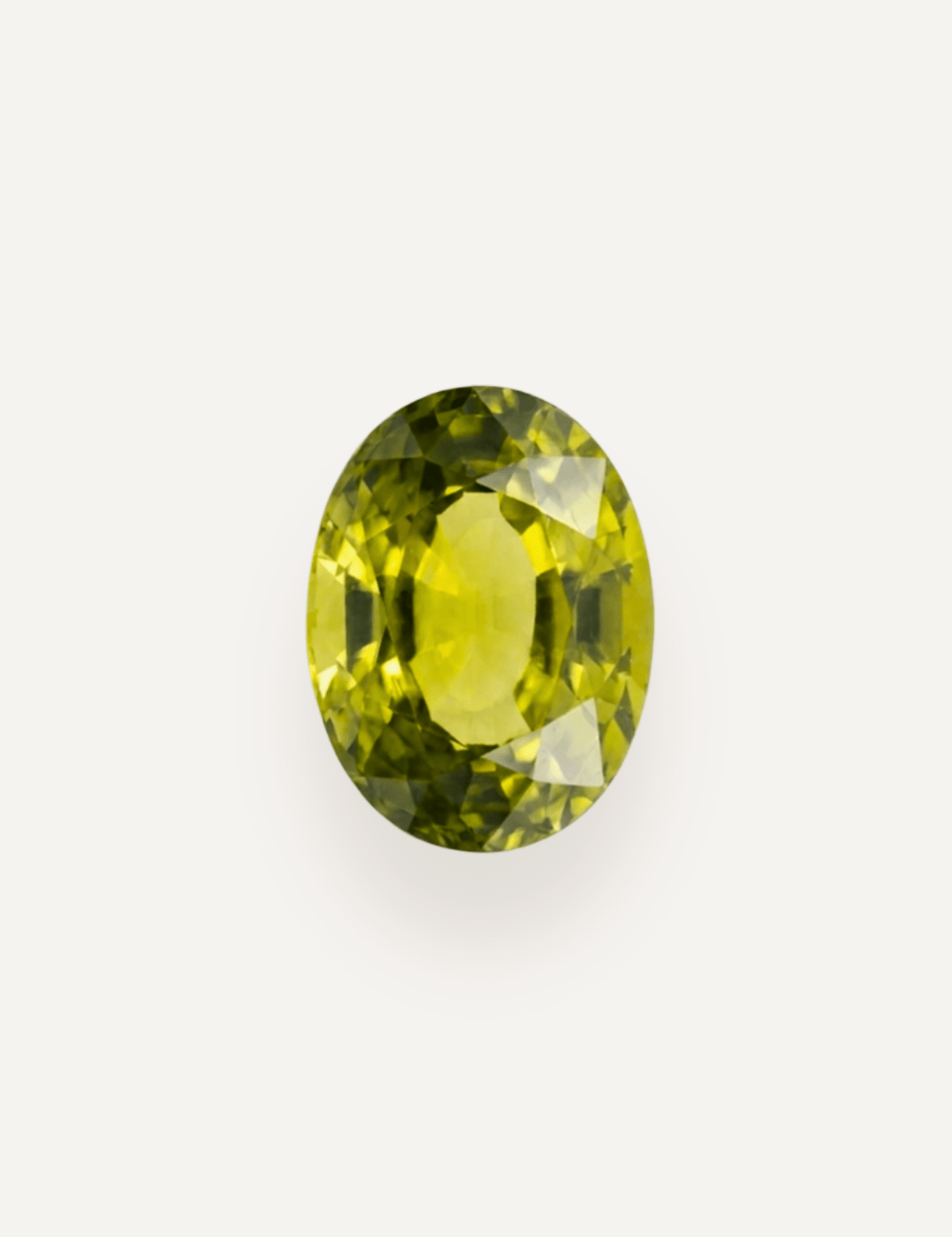 1.30ct Queensland Green Parti Oval Cut Sapphire - Molten Store