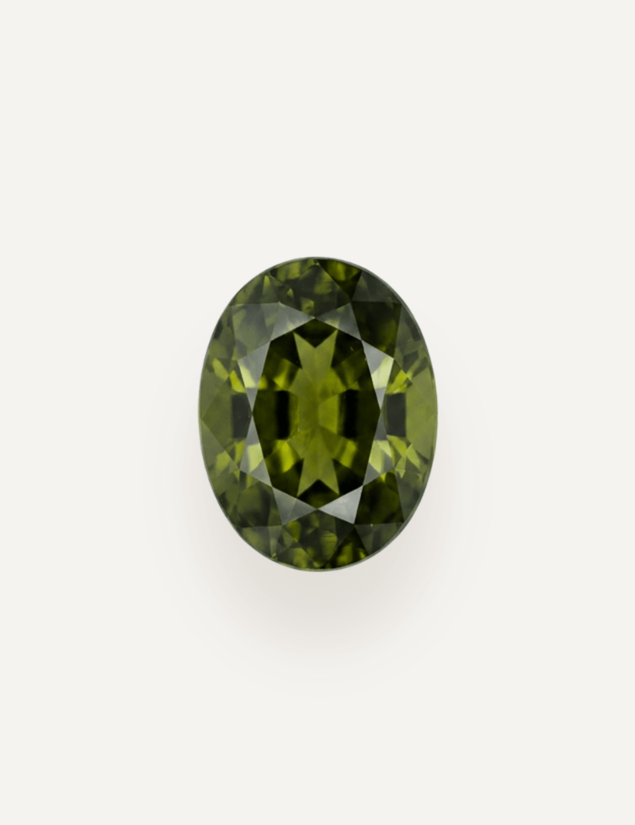 1.32ct Queensland Green Parti Oval Cut Sapphire - Molten Store