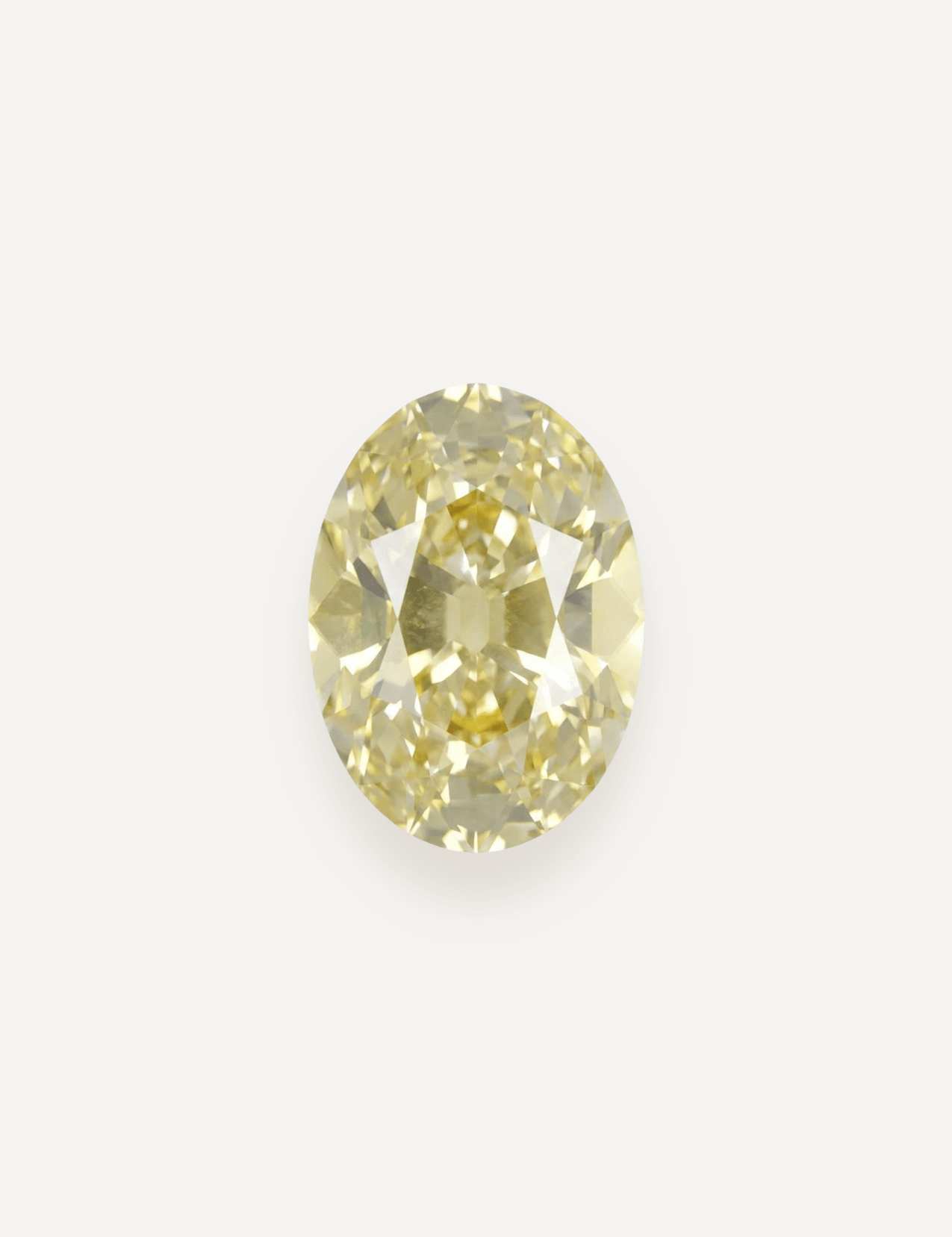 1.32ct Yellow Oval Cut Sapphire - Molten Store