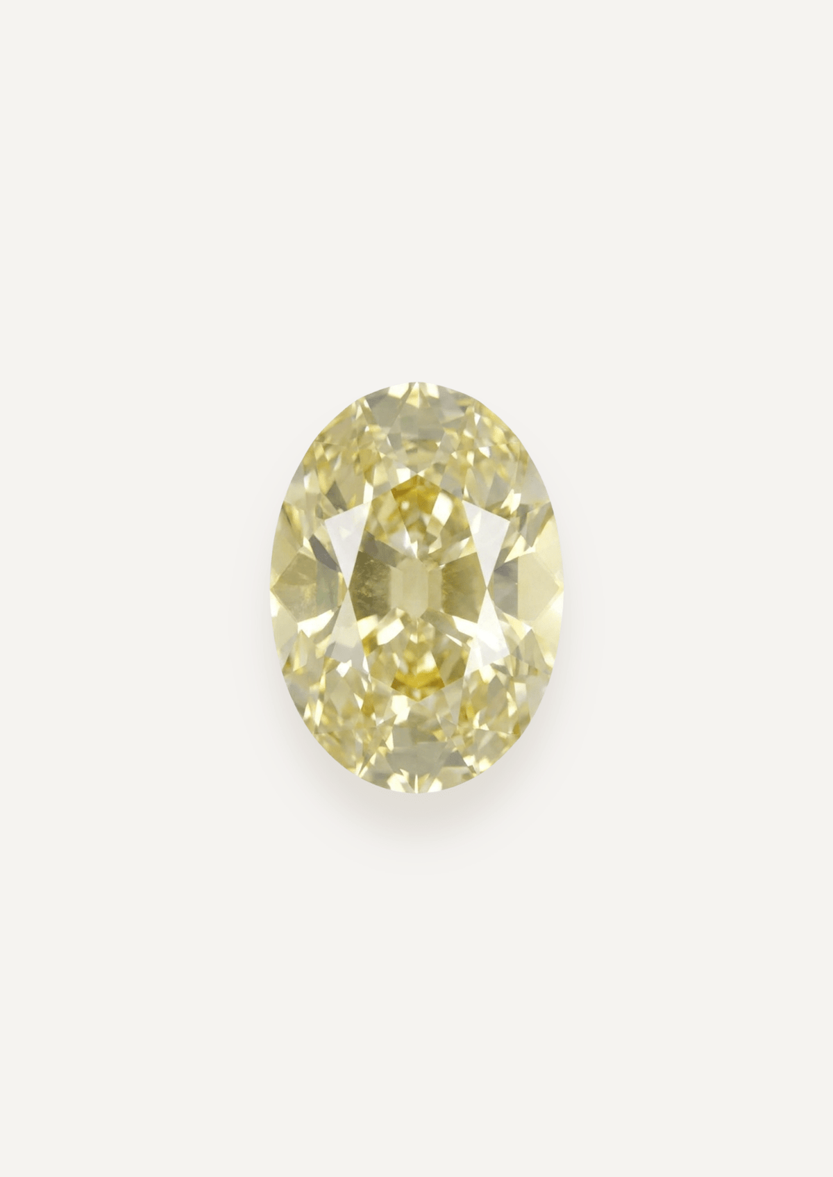 1.32ct Yellow Oval Cut Sapphire - Molten Store