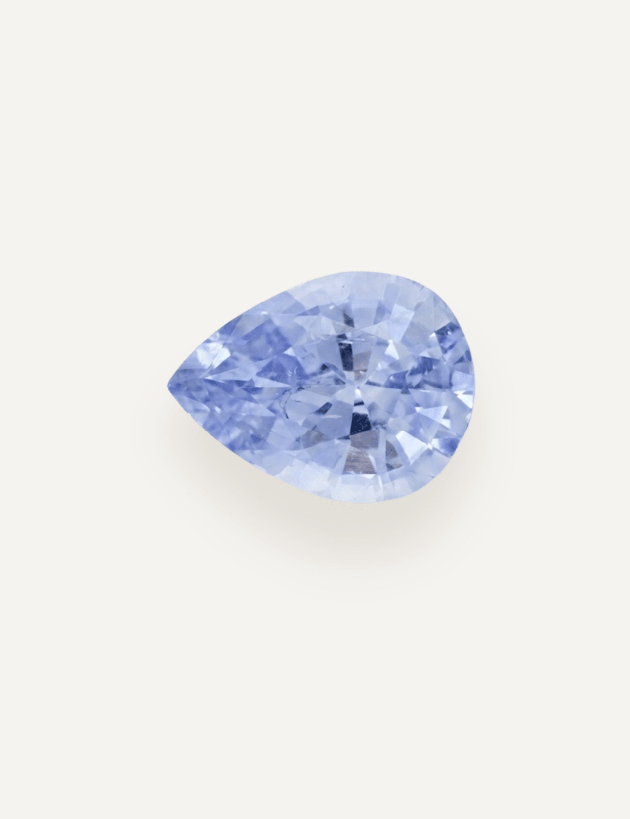 1.33ct Blue Pear Cut Sapphire - Molten Store