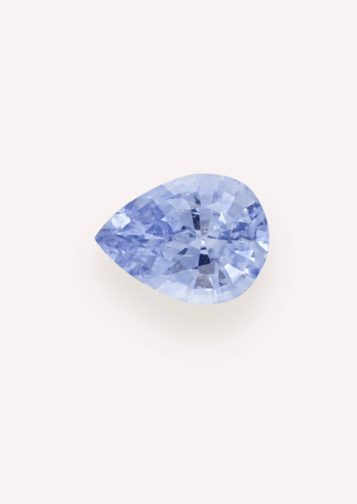 1.33ct Blue Pear Cut Sapphire - Molten Store
