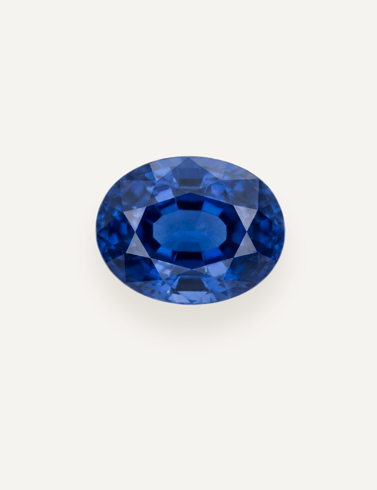 1.34ct Ceylon Blue Oval Cut Sapphire - Molten Store