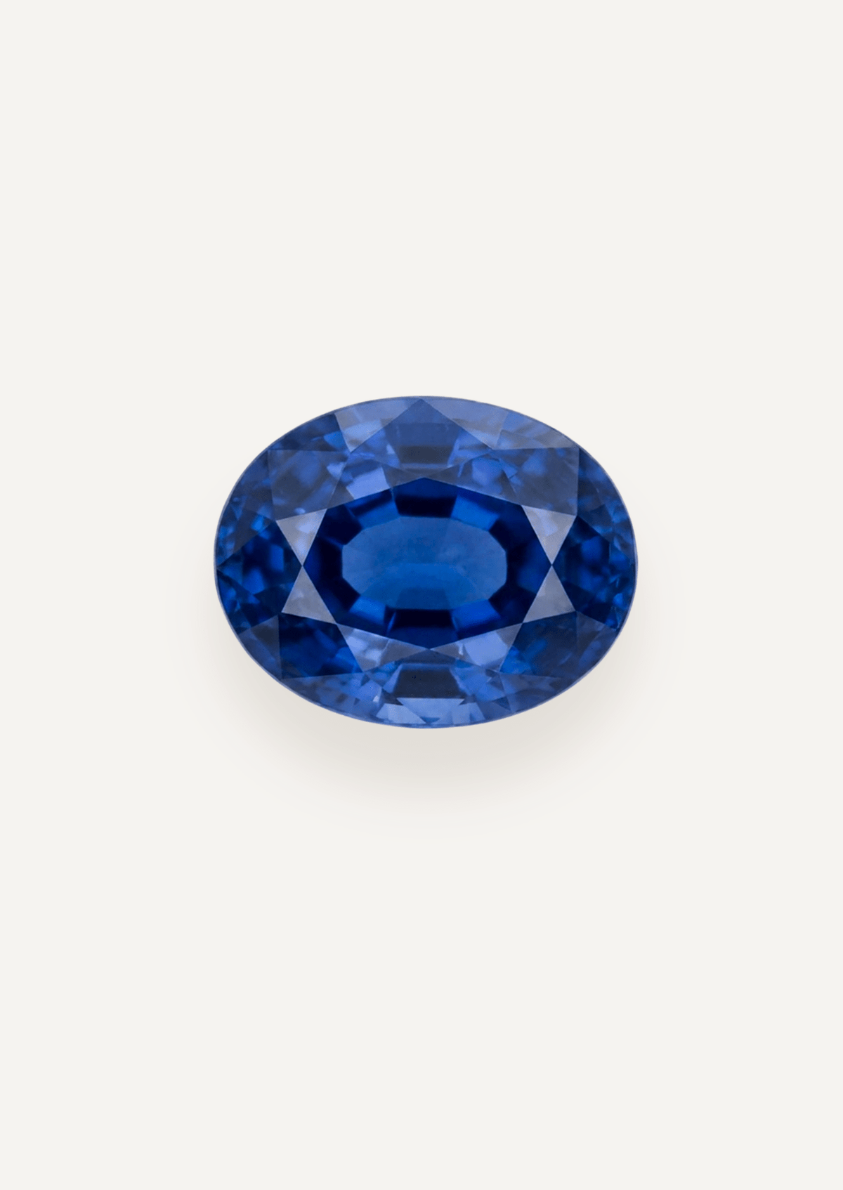 1.34ct Ceylon Blue Oval Cut Sapphire - Molten Store