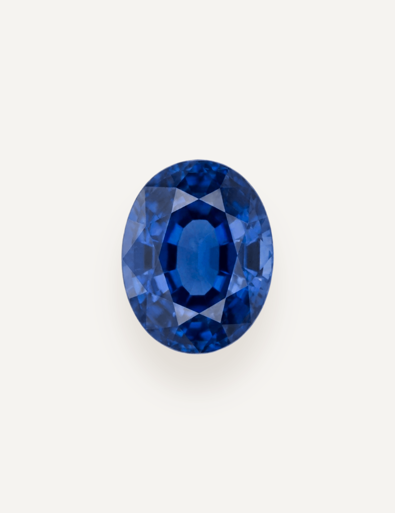1.34ct Ceylon Blue Oval Cut Sapphire - Molten Store