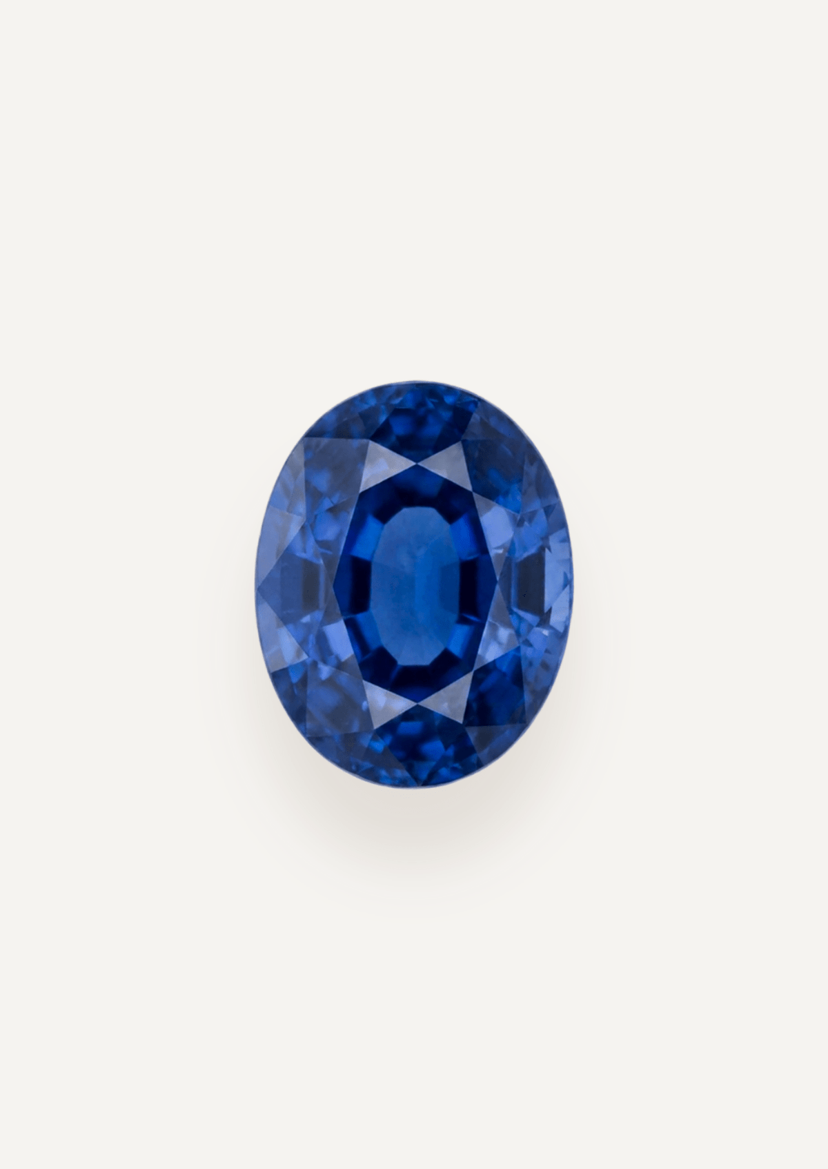 1.34ct Ceylon Blue Oval Cut Sapphire - Molten Store