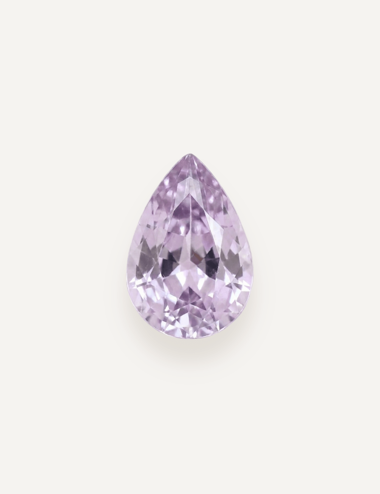 1.34ct Lilac Pear Cut Sapphire - Molten Store