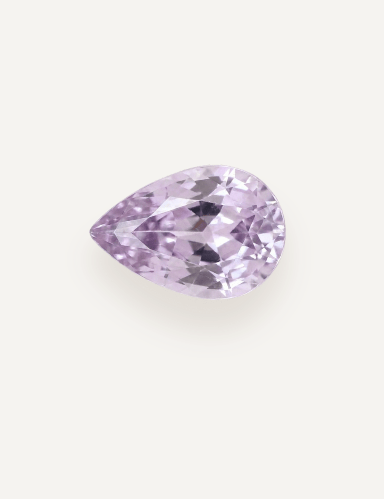 1.34ct Lilac Pear Cut Sapphire - Molten Store