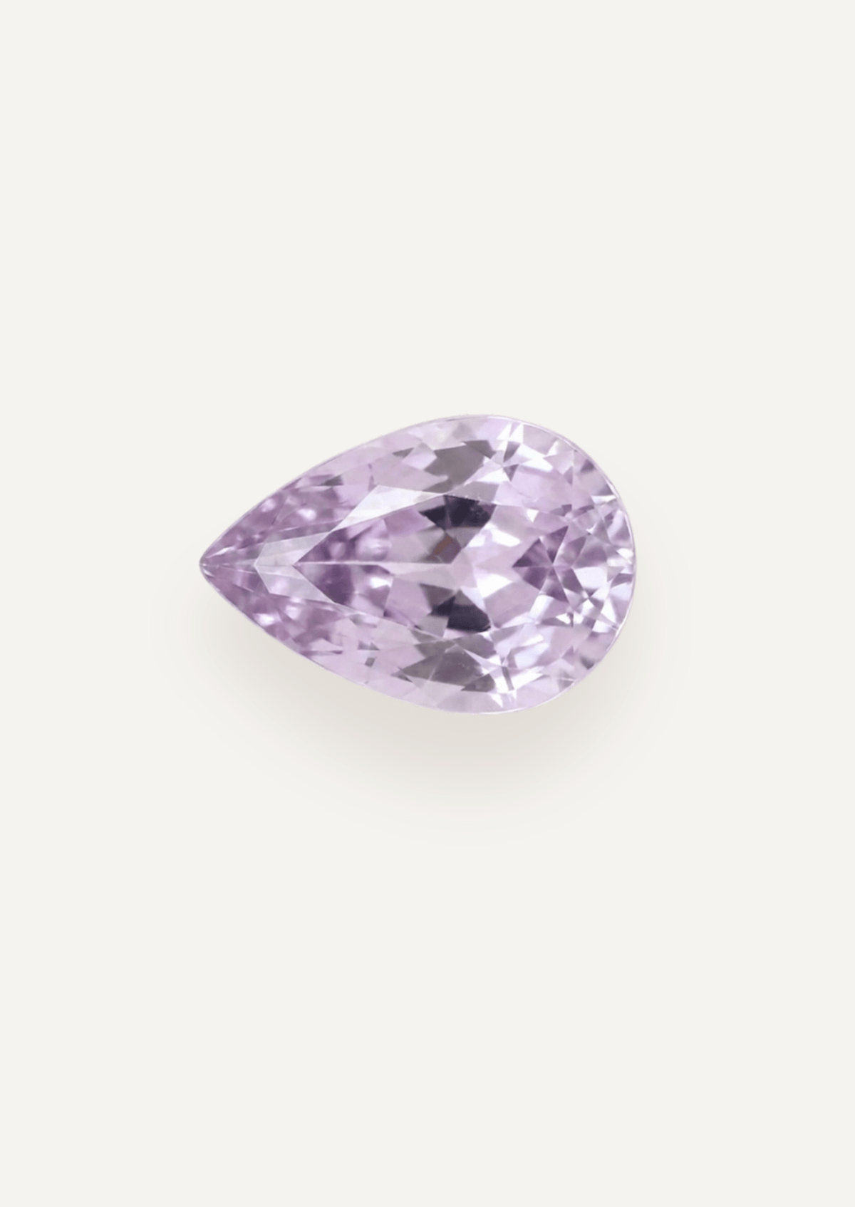1.34ct Lilac Pear Cut Sapphire - Molten Store