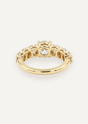 The Banks Ring with Round Diamond