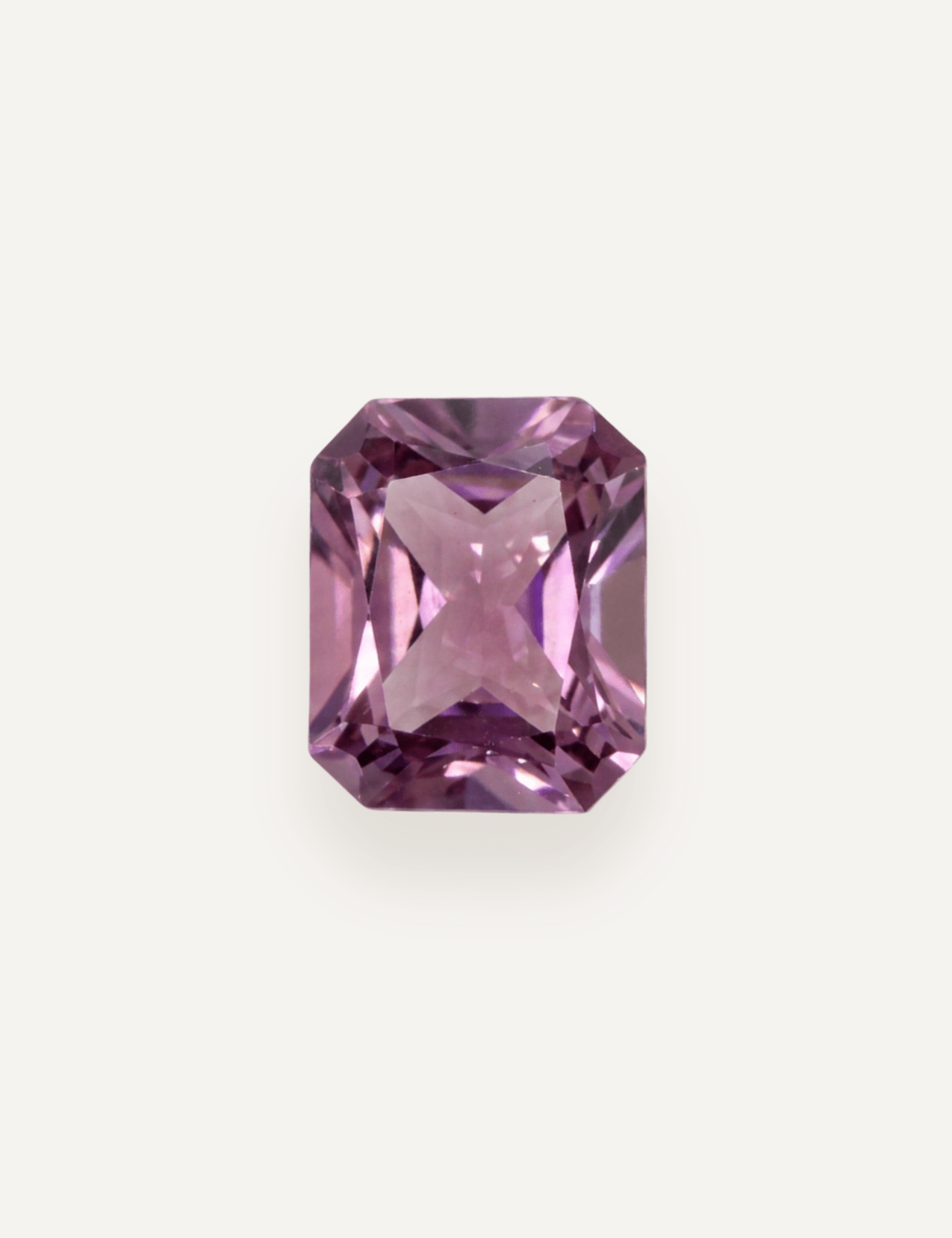 1.35ct Pink Emerald Cut Spinel - Molten Store