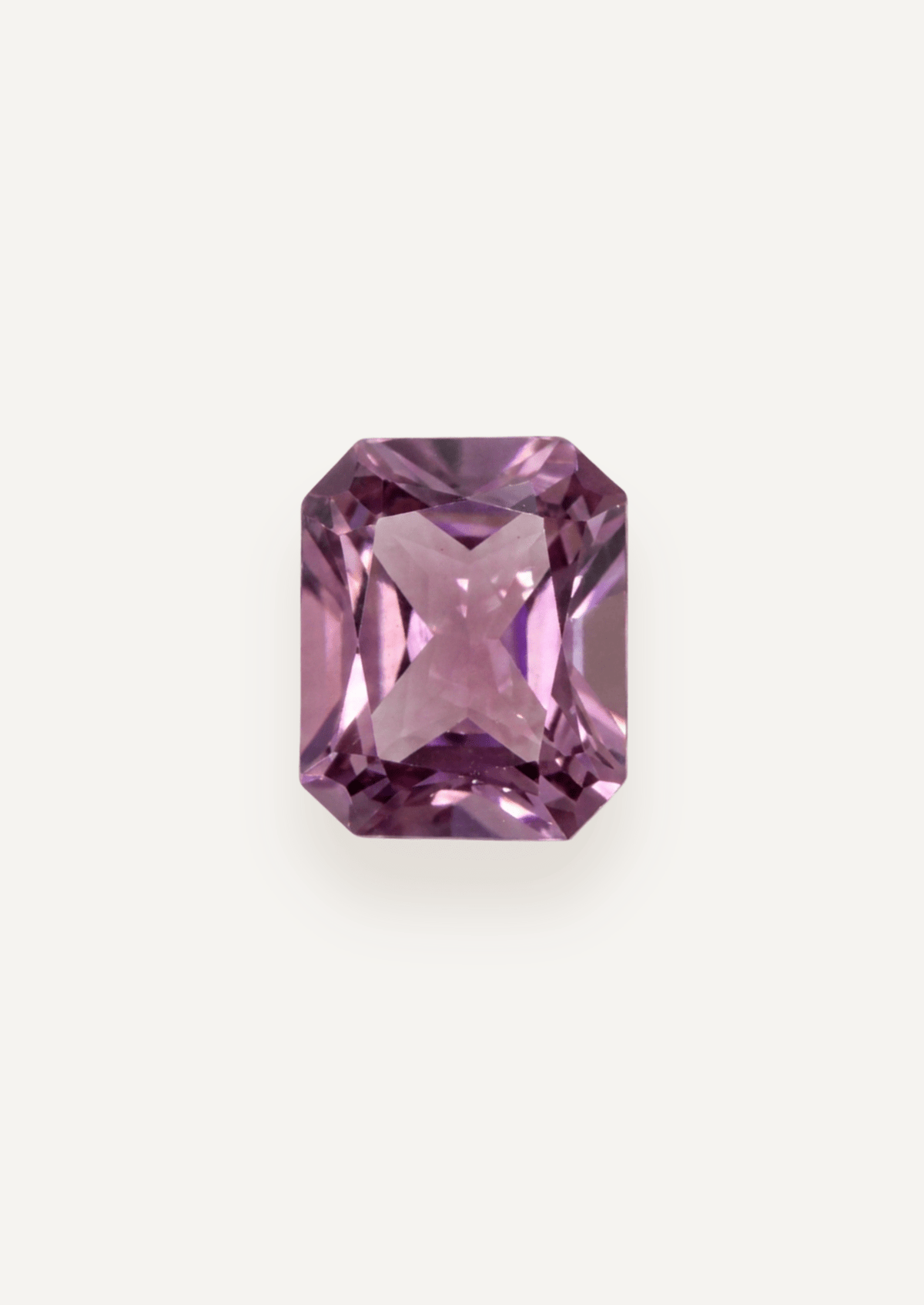 1.35ct Pink Emerald Cut Spinel - Molten Store