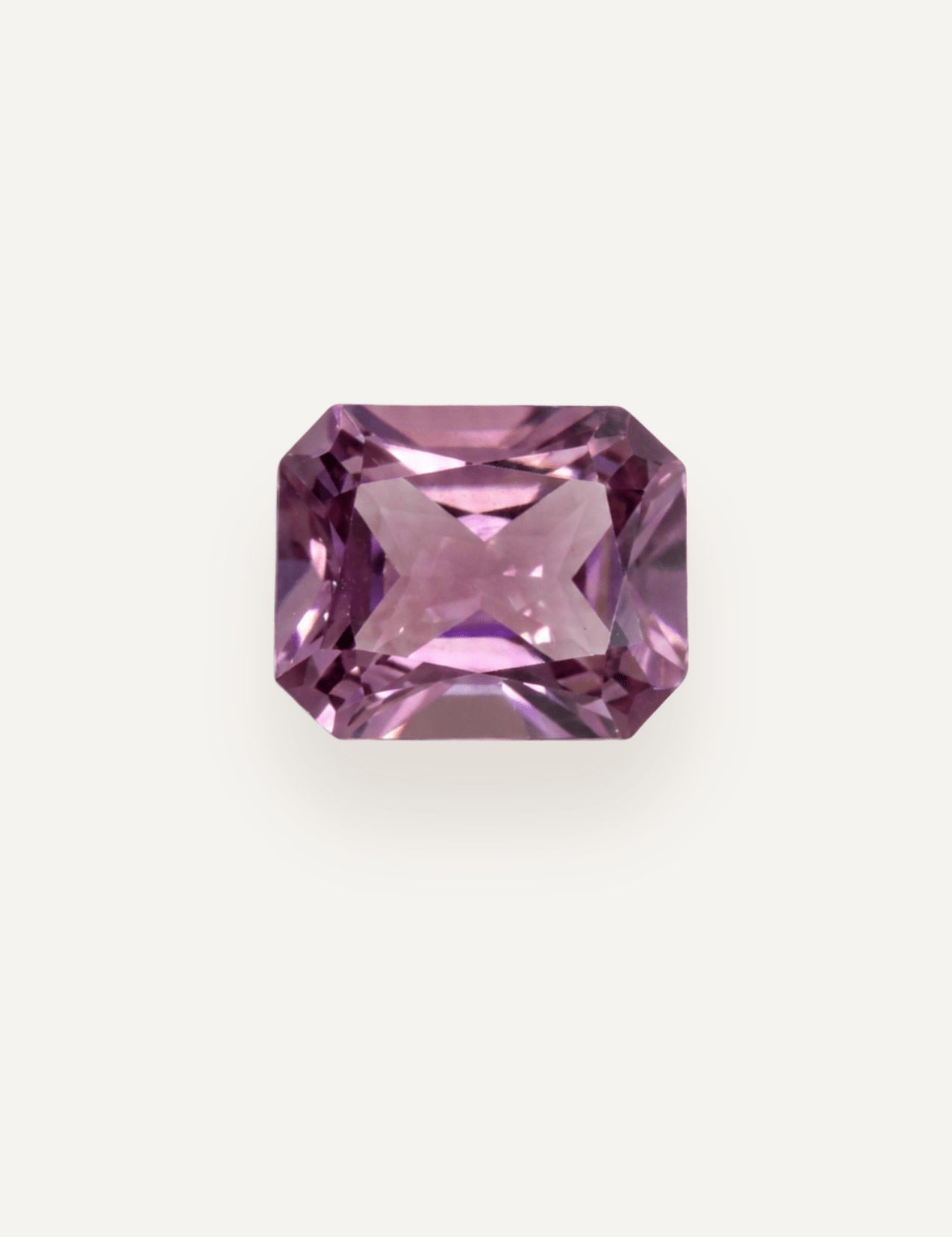 1.35ct Pink Emerald Cut Spinel - Molten Store