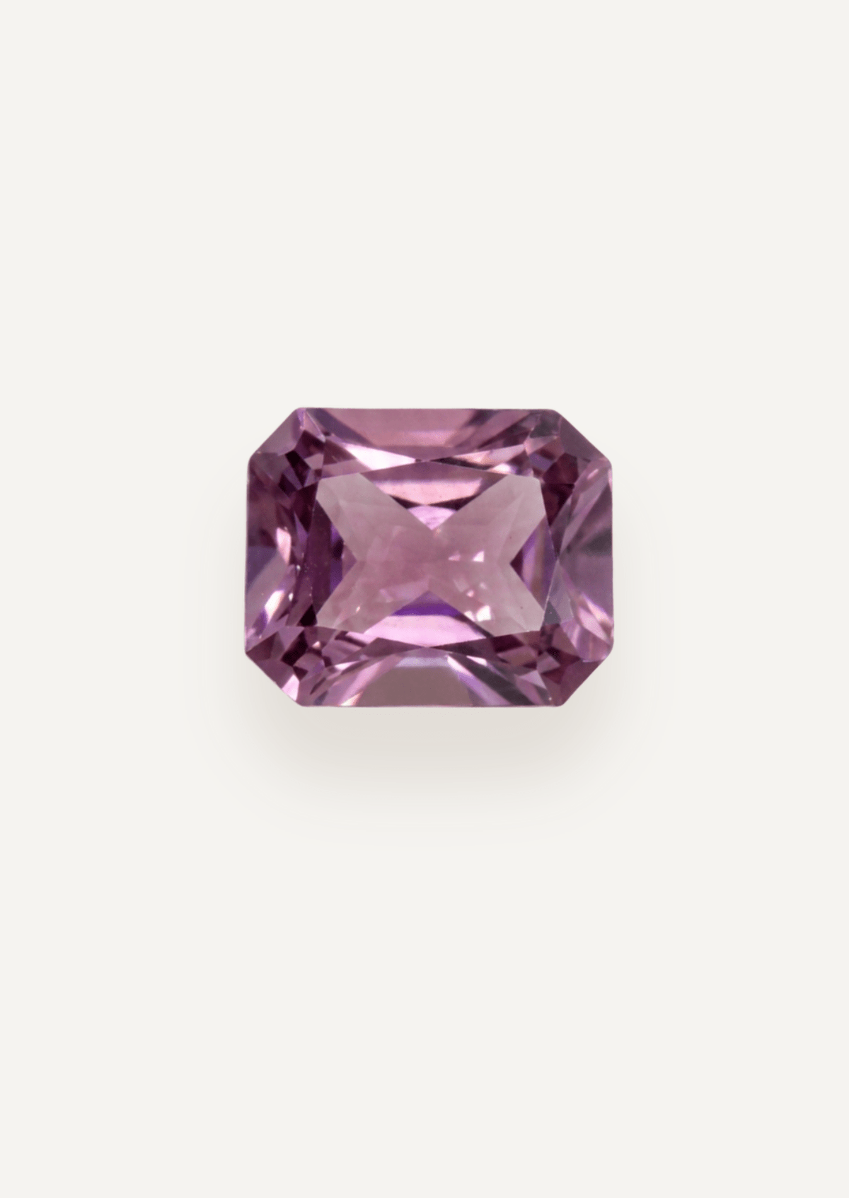 1.35ct Pink Emerald Cut Spinel - Molten Store