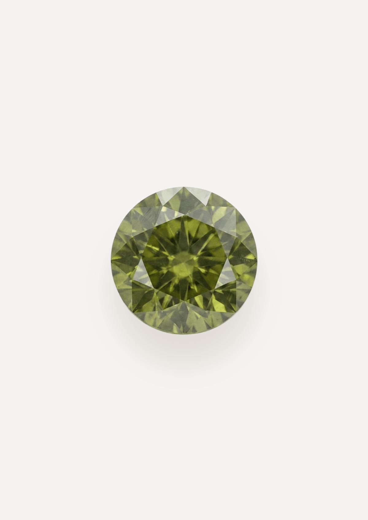 1.35ct Queensland Green Parti Round Cut Sapphire - Molten Store