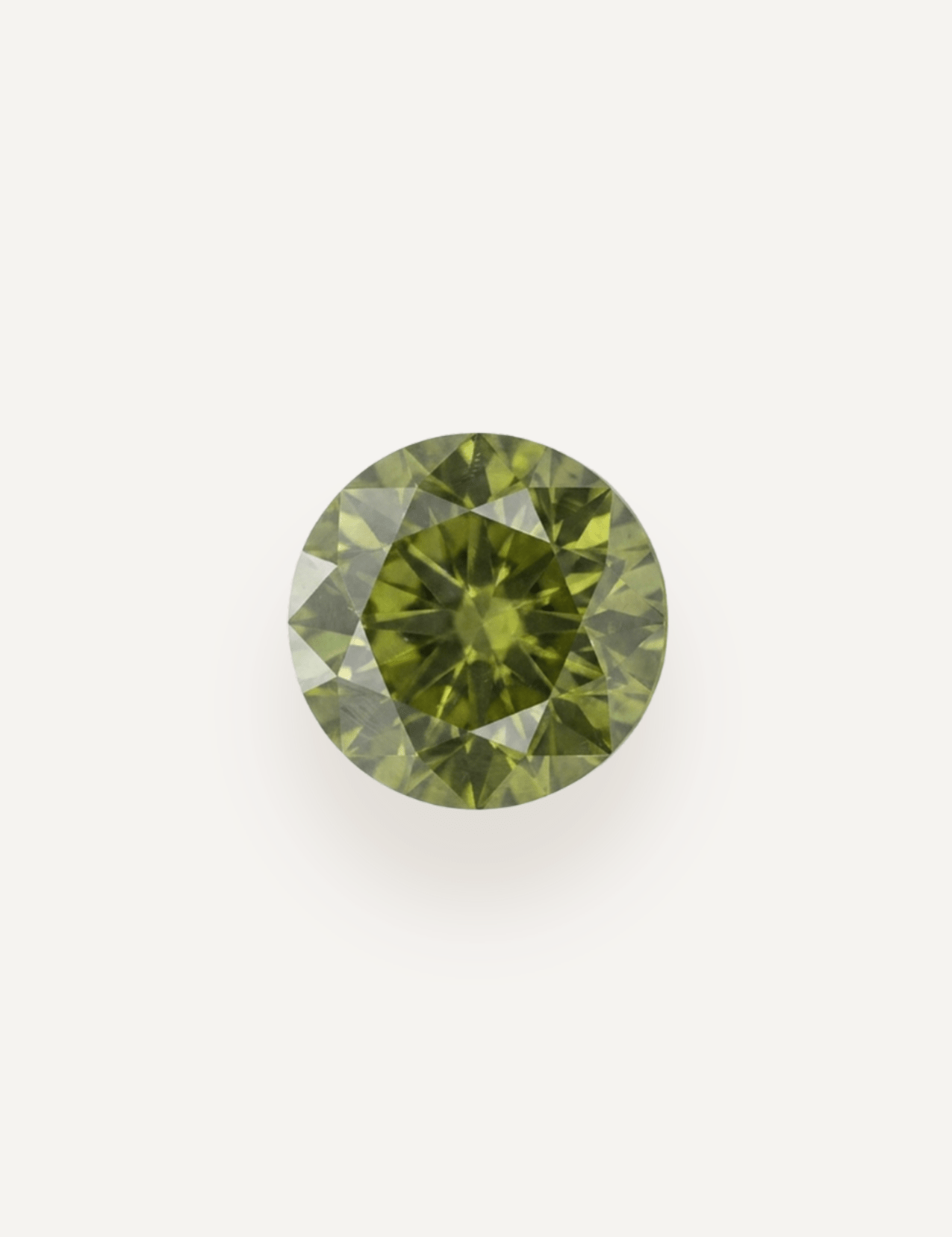 1.35ct Queensland Green Parti Round Cut Sapphire - Molten Store