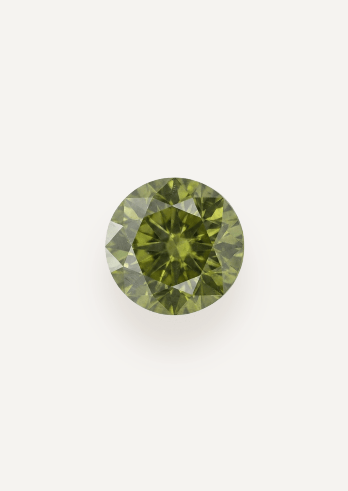 1.35ct Queensland Green Parti Round Cut Sapphire - Molten Store