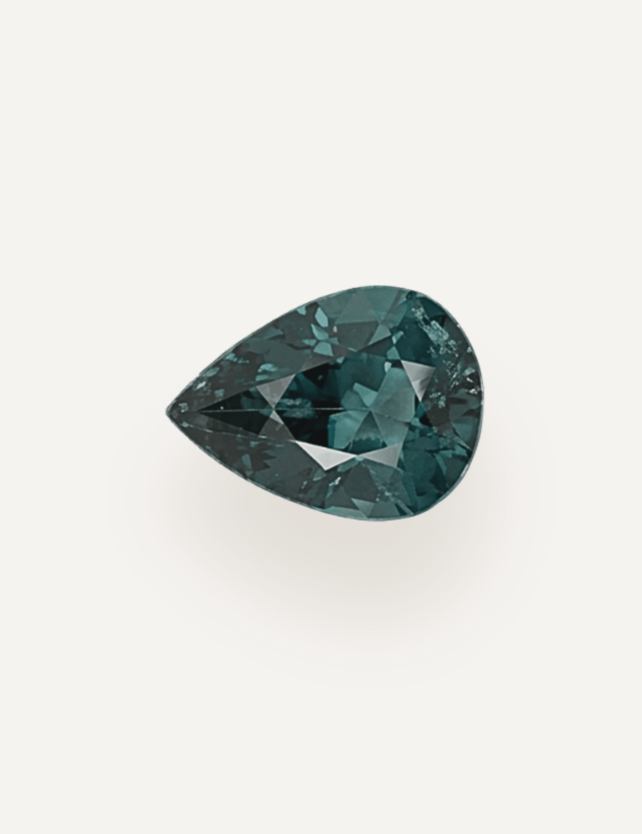 1.36ct Australian Blue Parti Pear Cut Sapphire - Molten Store
