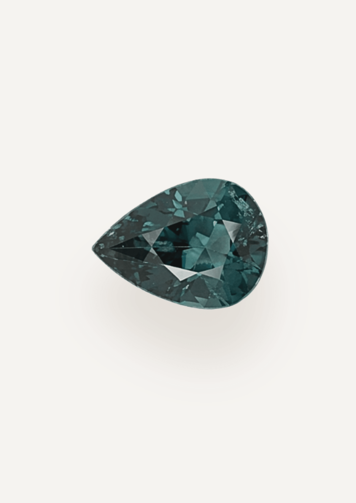 1.36ct Australian Blue Parti Pear Cut Sapphire - Molten Store