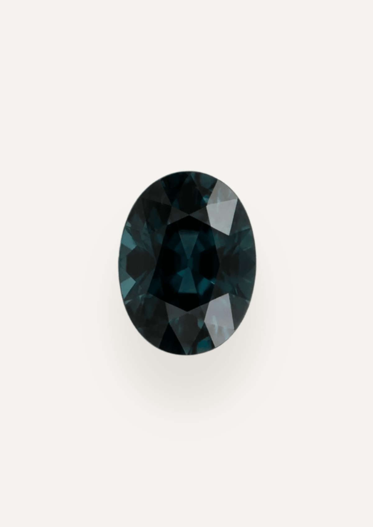 1.36ct Queensland Green Parti Oval Cut Sapphire - Molten Store