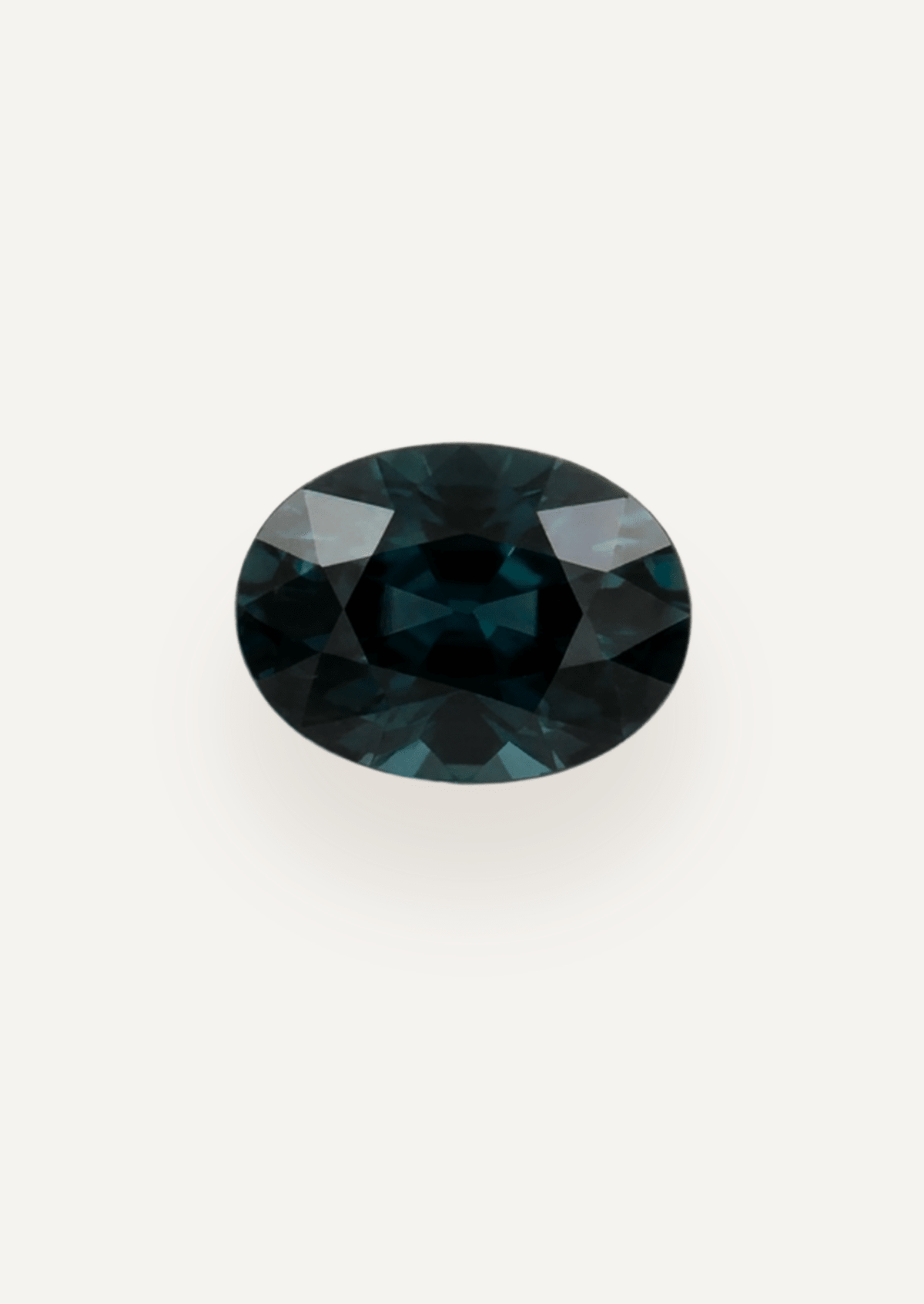 1.36ct Queensland Green Parti Oval Cut Sapphire - Molten Store