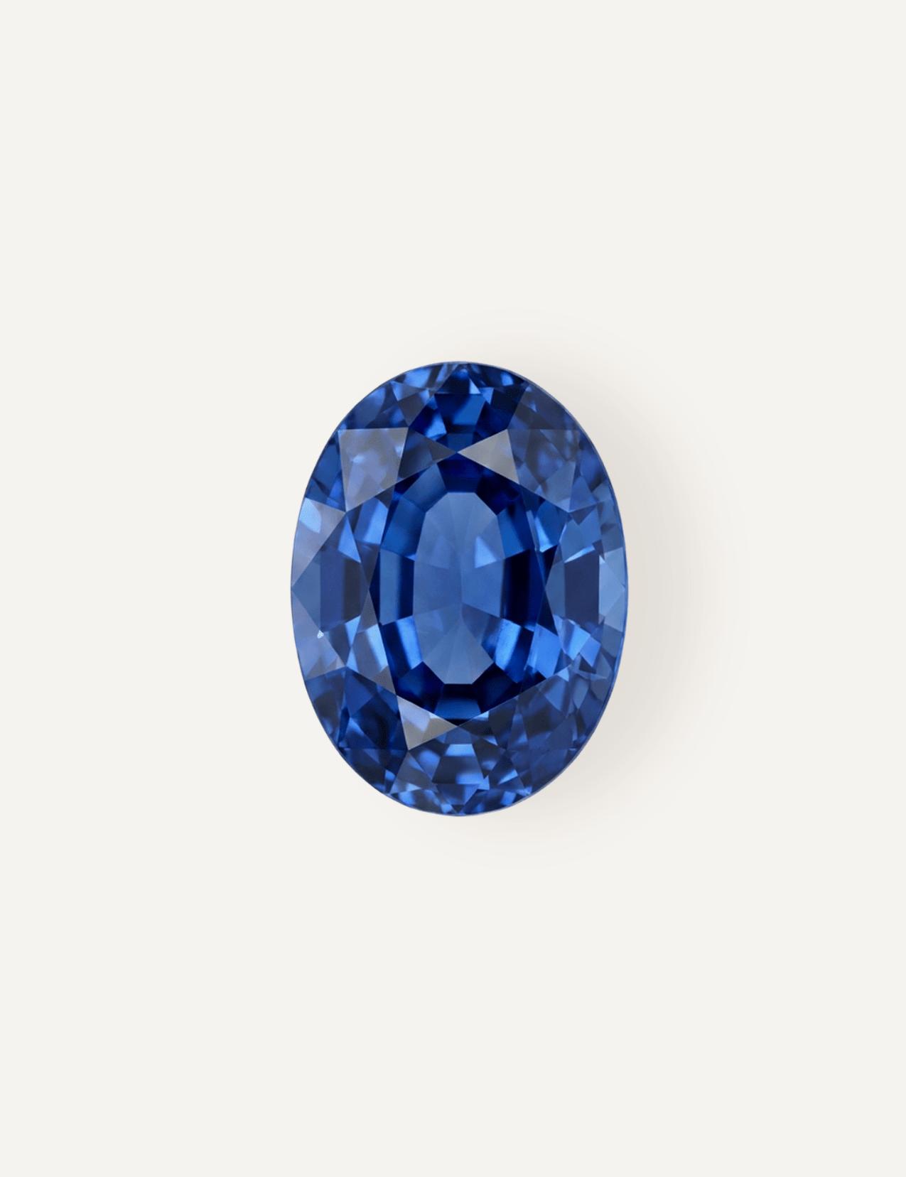 1.38ct Ceylon Blue Oval Cut Sapphire - Molten Store