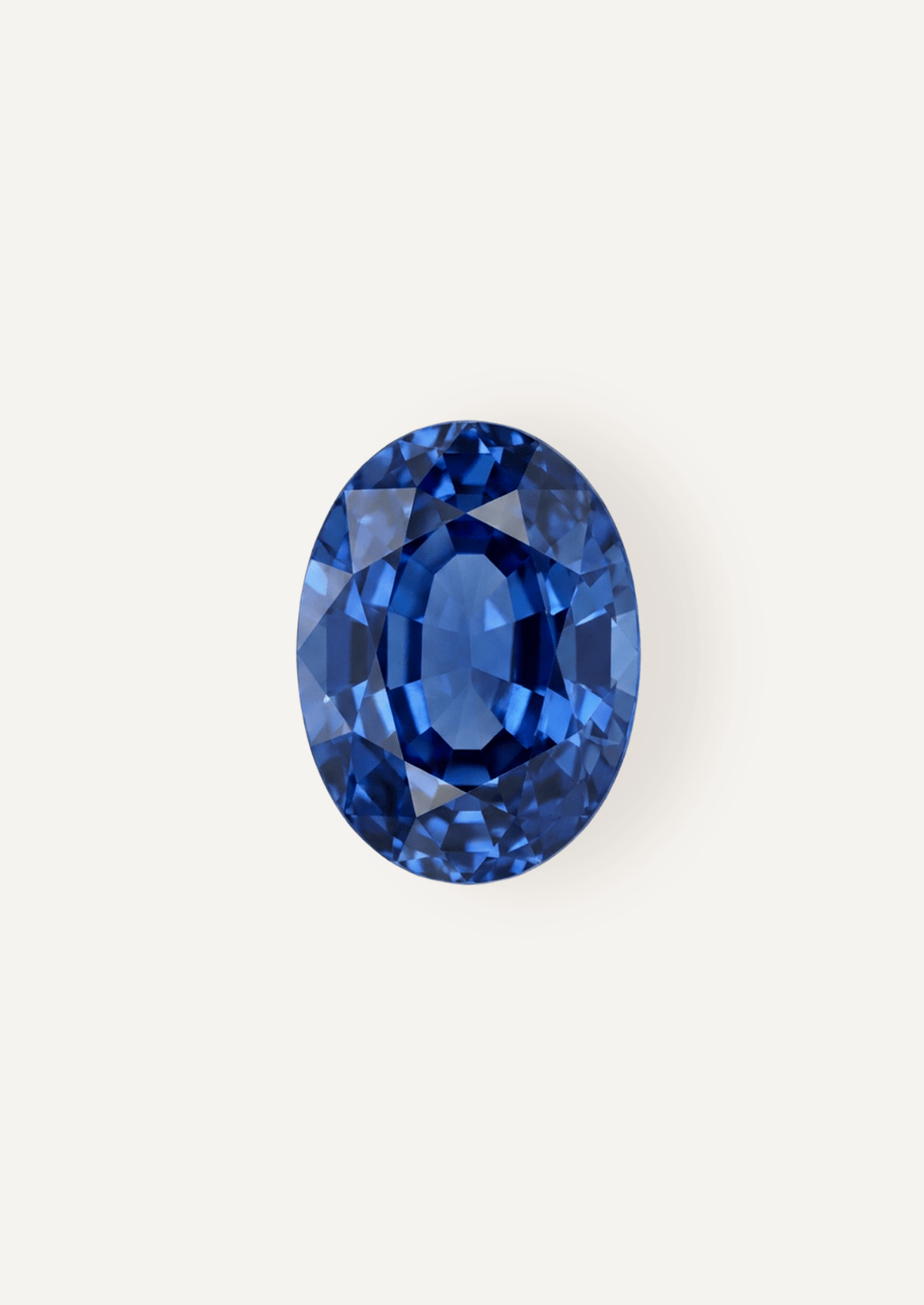 1.38ct Ceylon Blue Oval Cut Sapphire - Molten Store