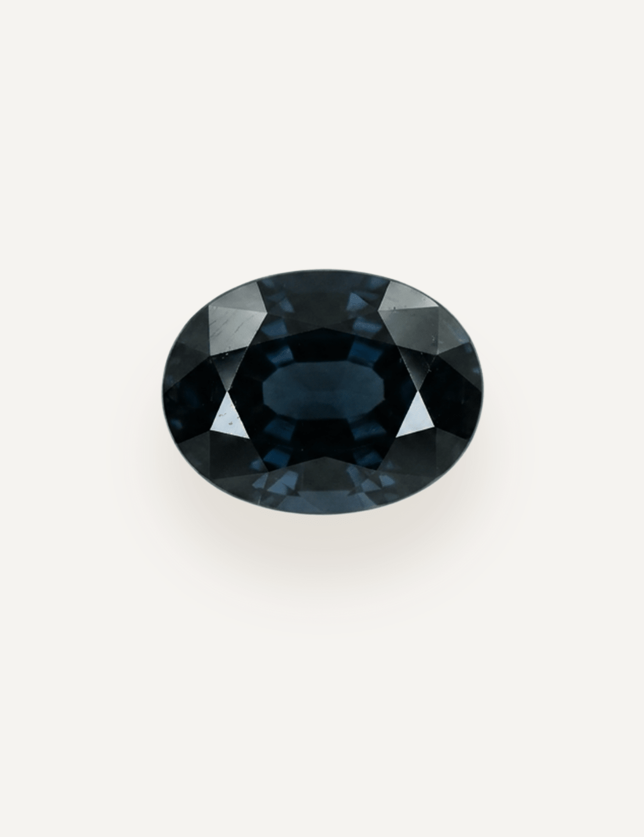 1.39ct Queensland Green Parti Oval Cut Sapphire - Molten Store