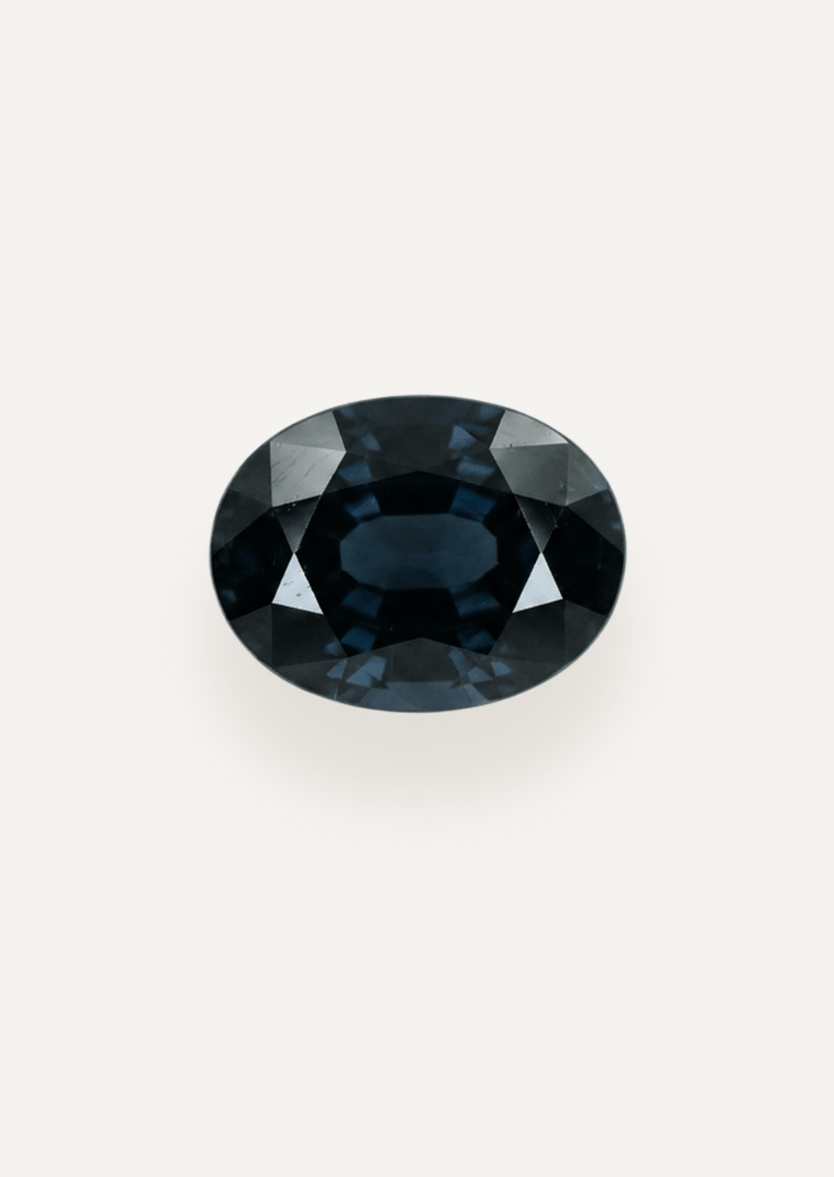 1.39ct Queensland Green Parti Oval Cut Sapphire - Molten Store