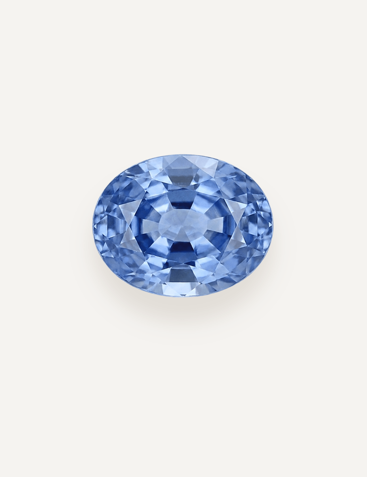 1.41ct Blue Oval Cut Sapphire - Molten Store