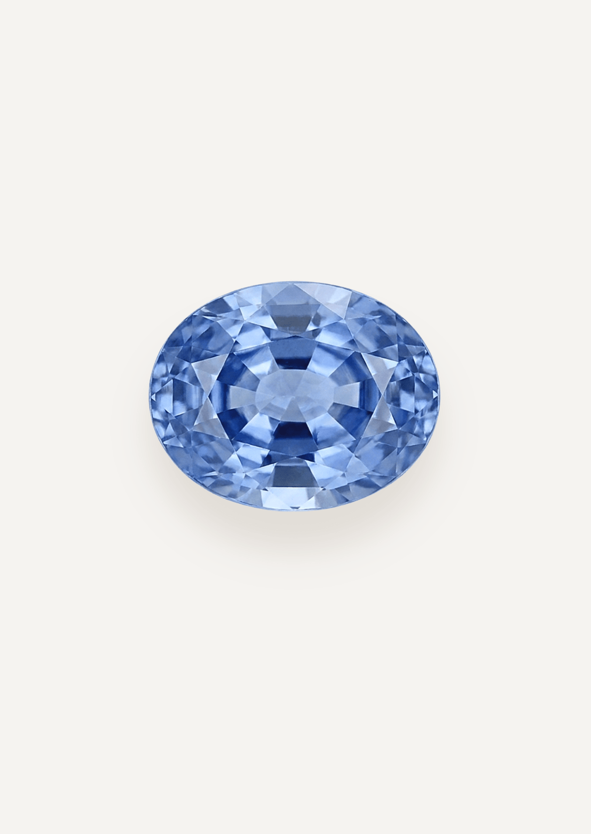 1.41ct Blue Oval Cut Sapphire - Molten Store