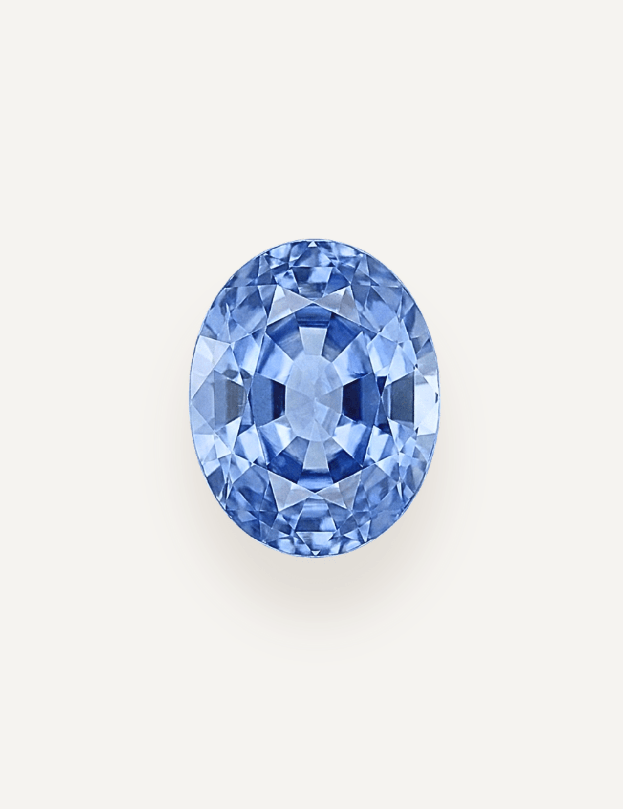 1.41ct Blue Oval Cut Sapphire - Molten Store