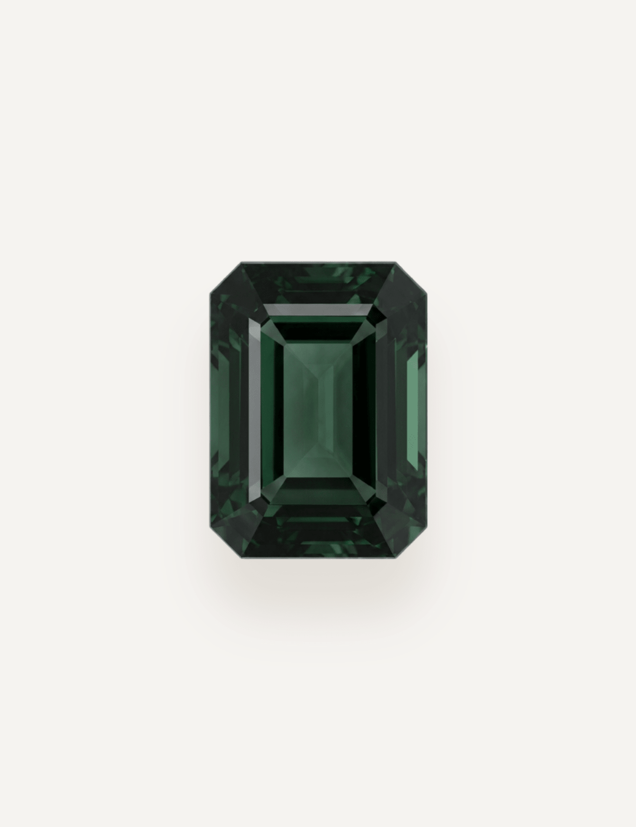 1.43ct Australian Blue Parti Emerald Cut Sapphire - Molten Store