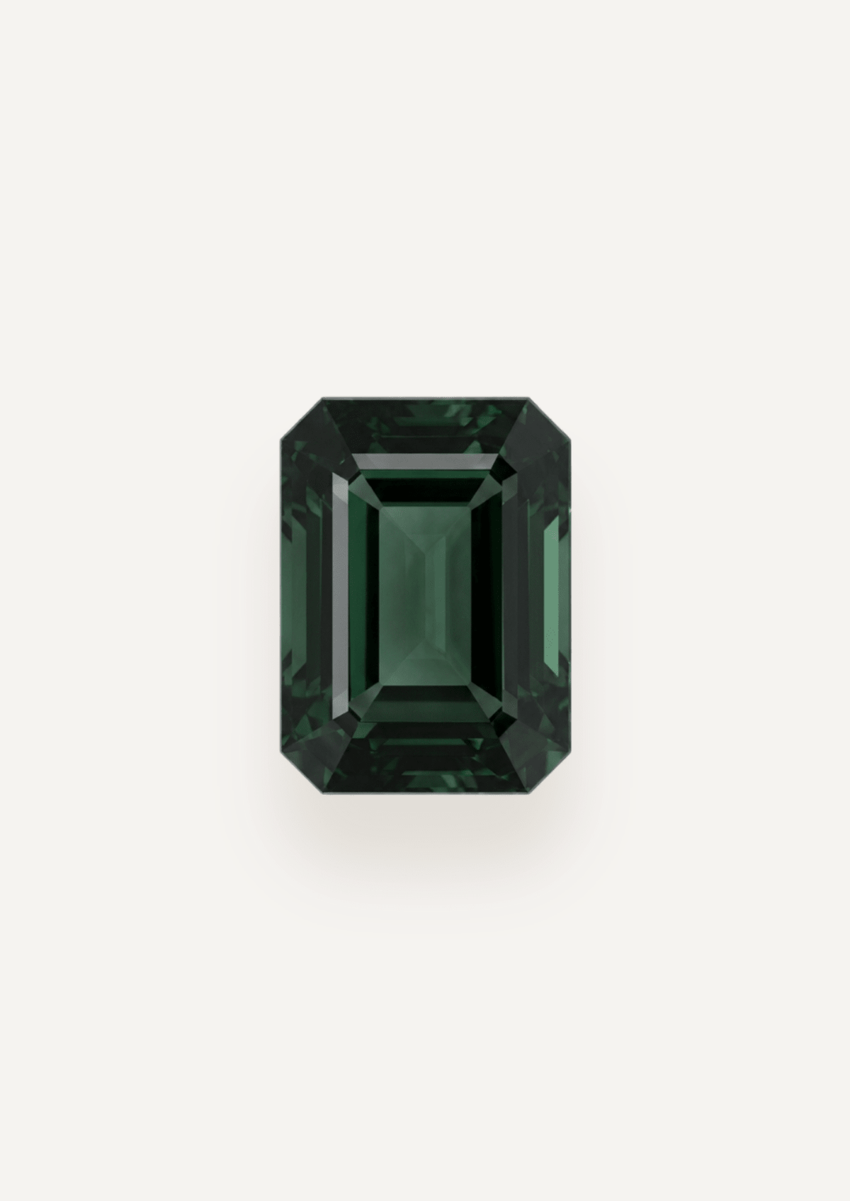 1.43ct Australian Blue Parti Emerald Cut Sapphire - Molten Store