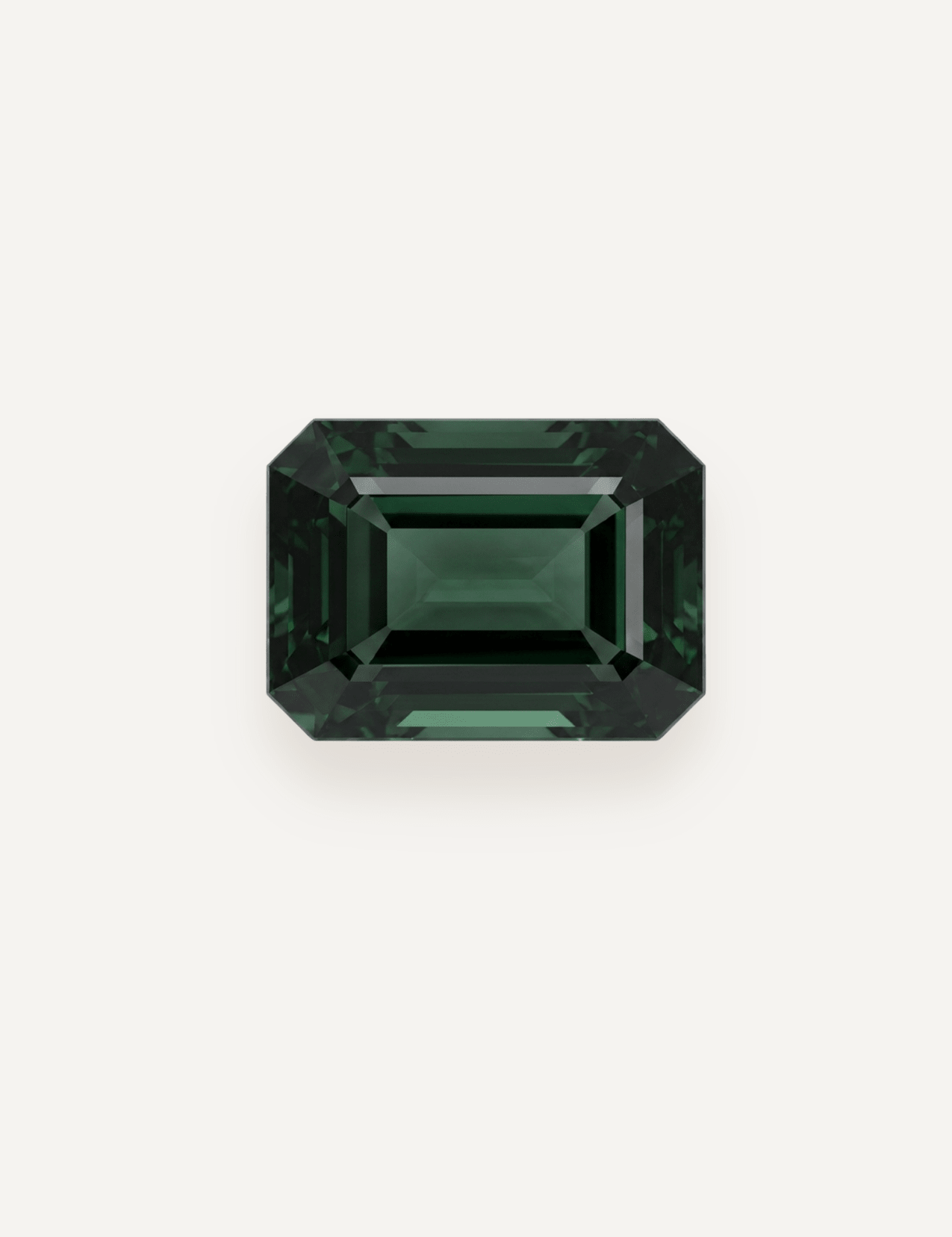 1.43ct Australian Blue Parti Emerald Cut Sapphire - Molten Store