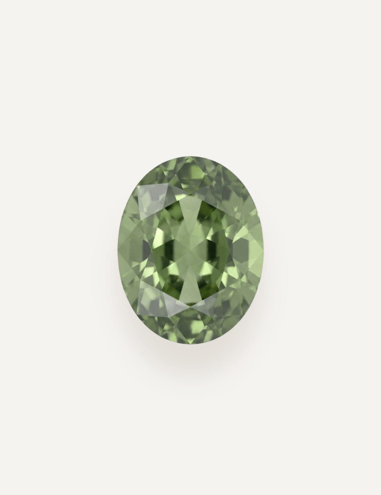 1.43ct Australian Green Oval Cut Sapphire - Molten Store