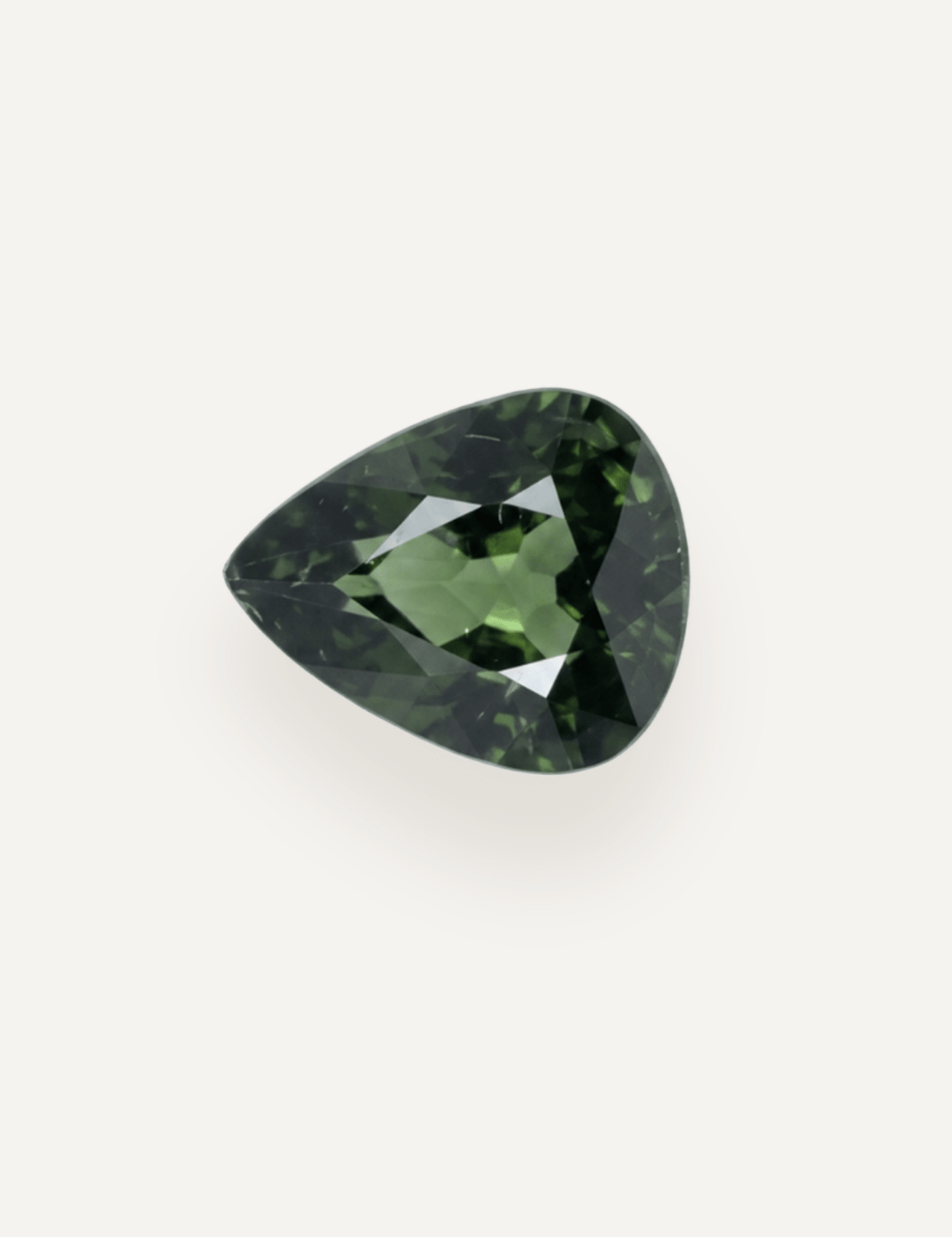 1.45ct Queensland Green Parti Pear Cut Sapphire - Molten Store