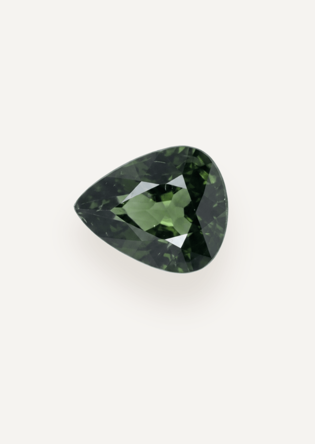 1.45ct Queensland Green Parti Pear Cut Sapphire - Molten Store