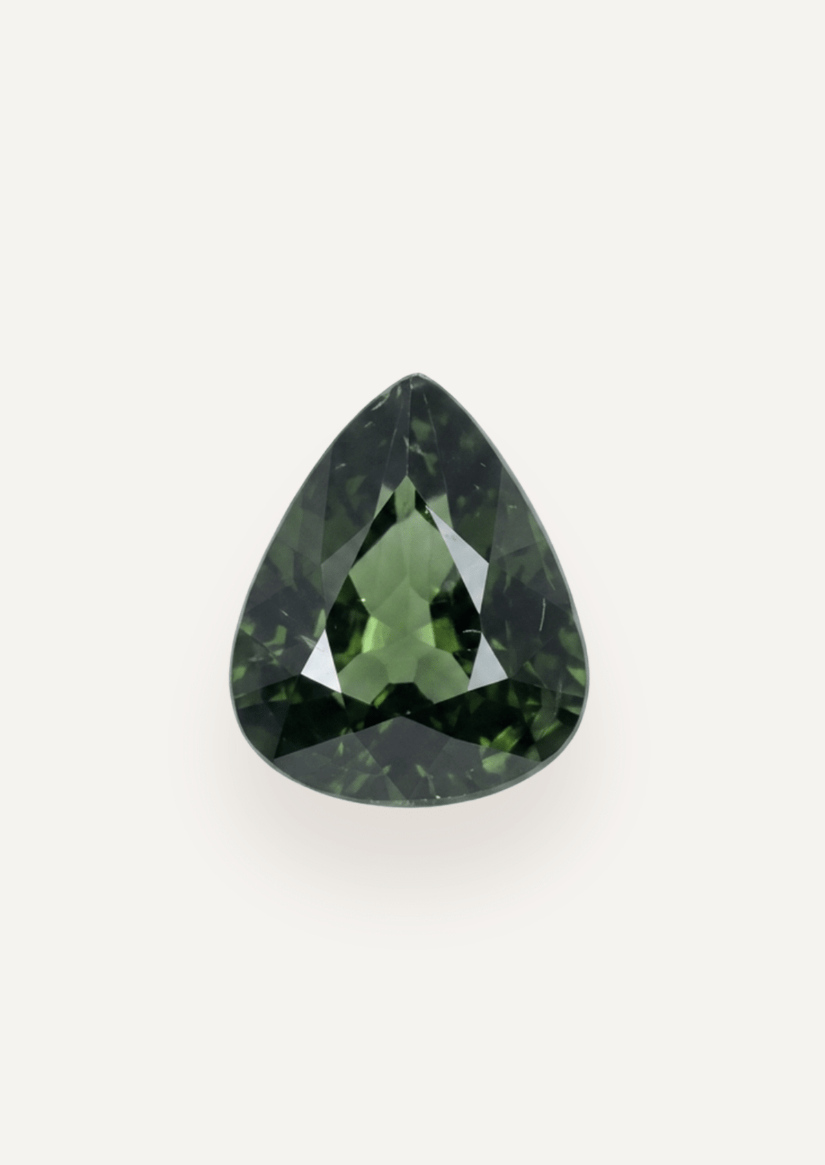 1.45ct Queensland Green Parti Pear Cut Sapphire - Molten Store