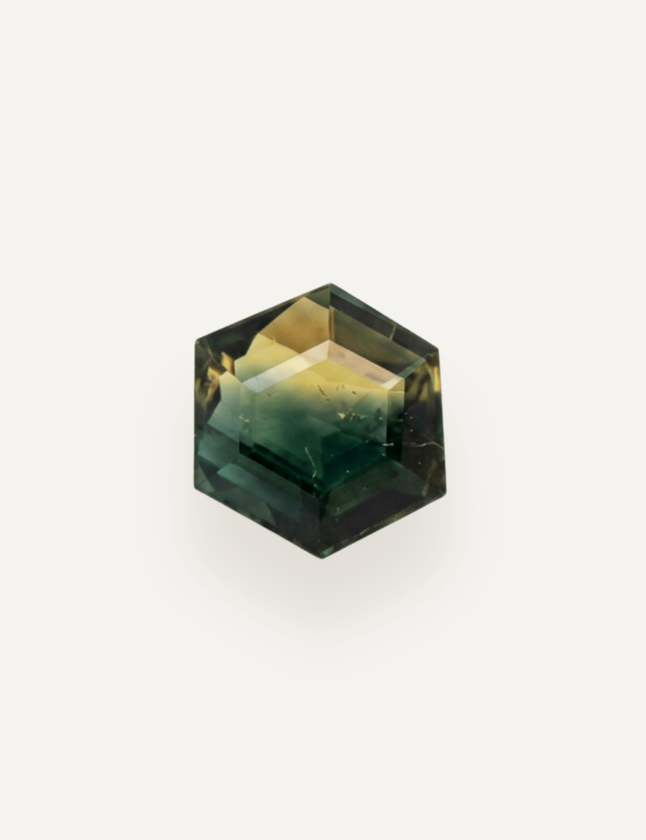 1.45ct Queensland Parti Hexagon Cut Sapphire - Molten Store