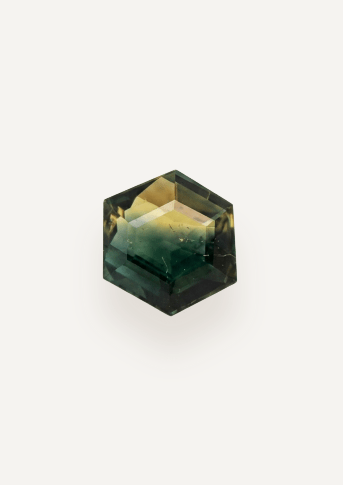 1.45ct Queensland Parti Hexagon Cut Sapphire - Molten Store