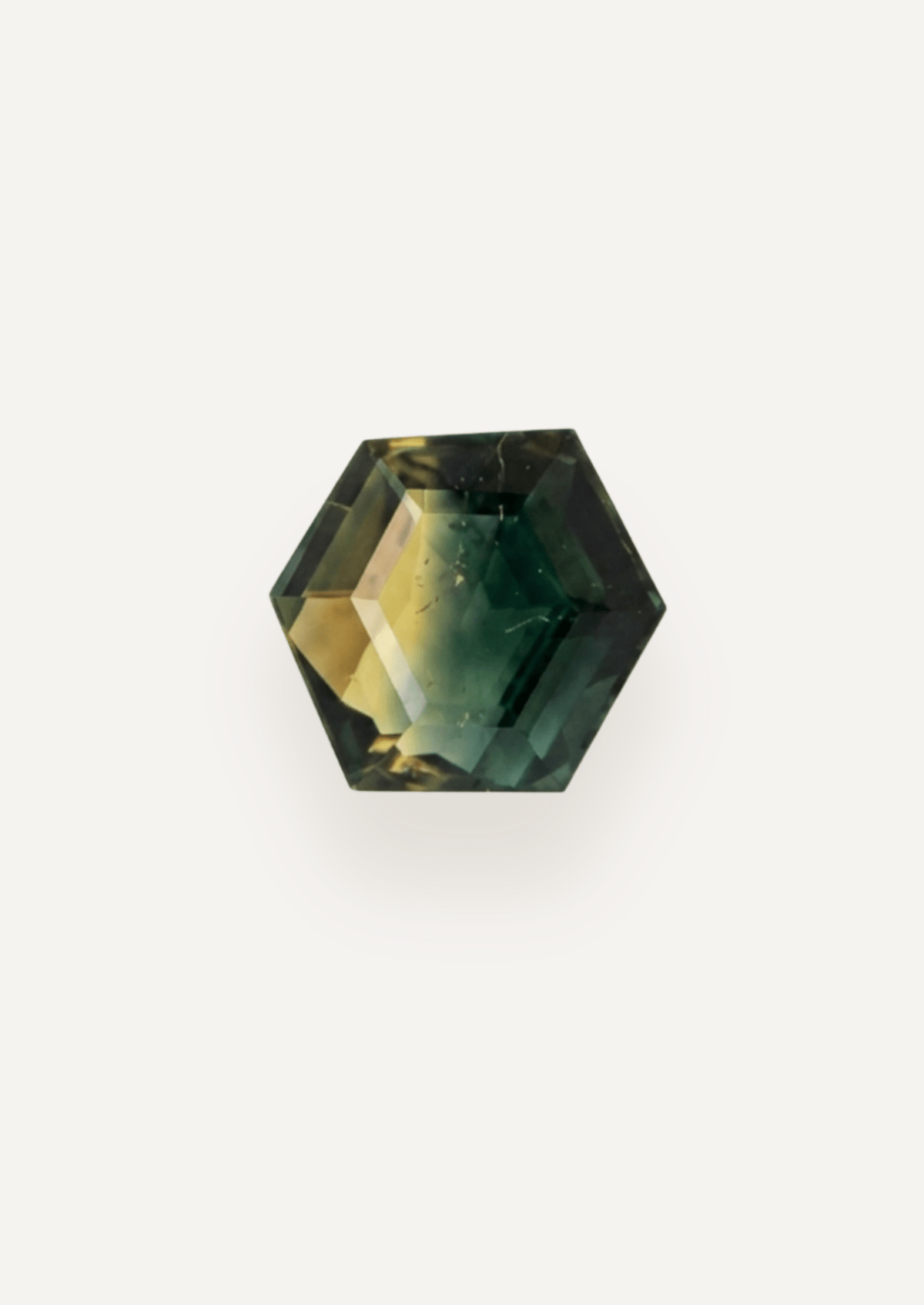 1.45ct Queensland Parti Hexagon Cut Sapphire - Molten Store