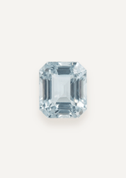 1.46ct Pale Blue Emerald Cut Aquamarine - Molten Store