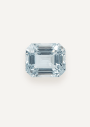 1.46ct Pale Blue Emerald Cut Aquamarine - Molten Store