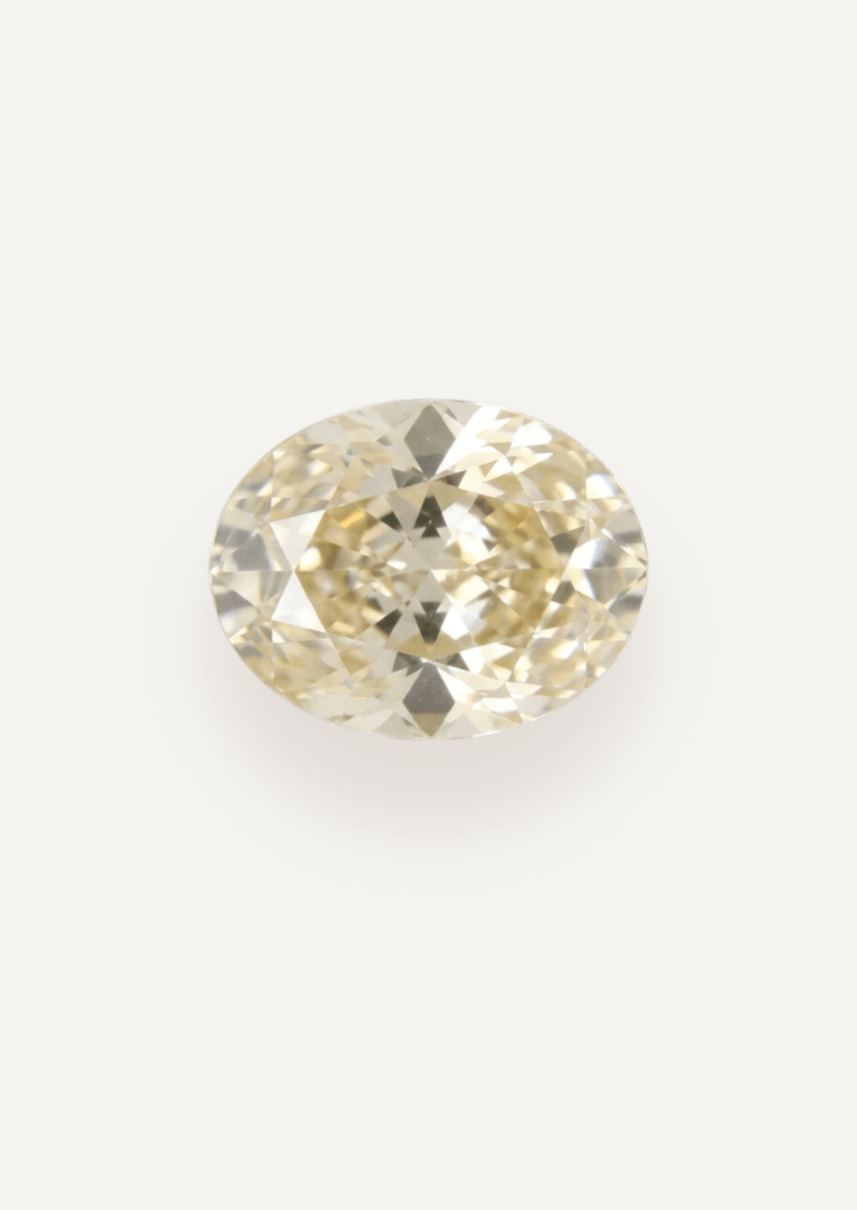 1.47ct Yellow Oval Cut Sapphire - Molten Store