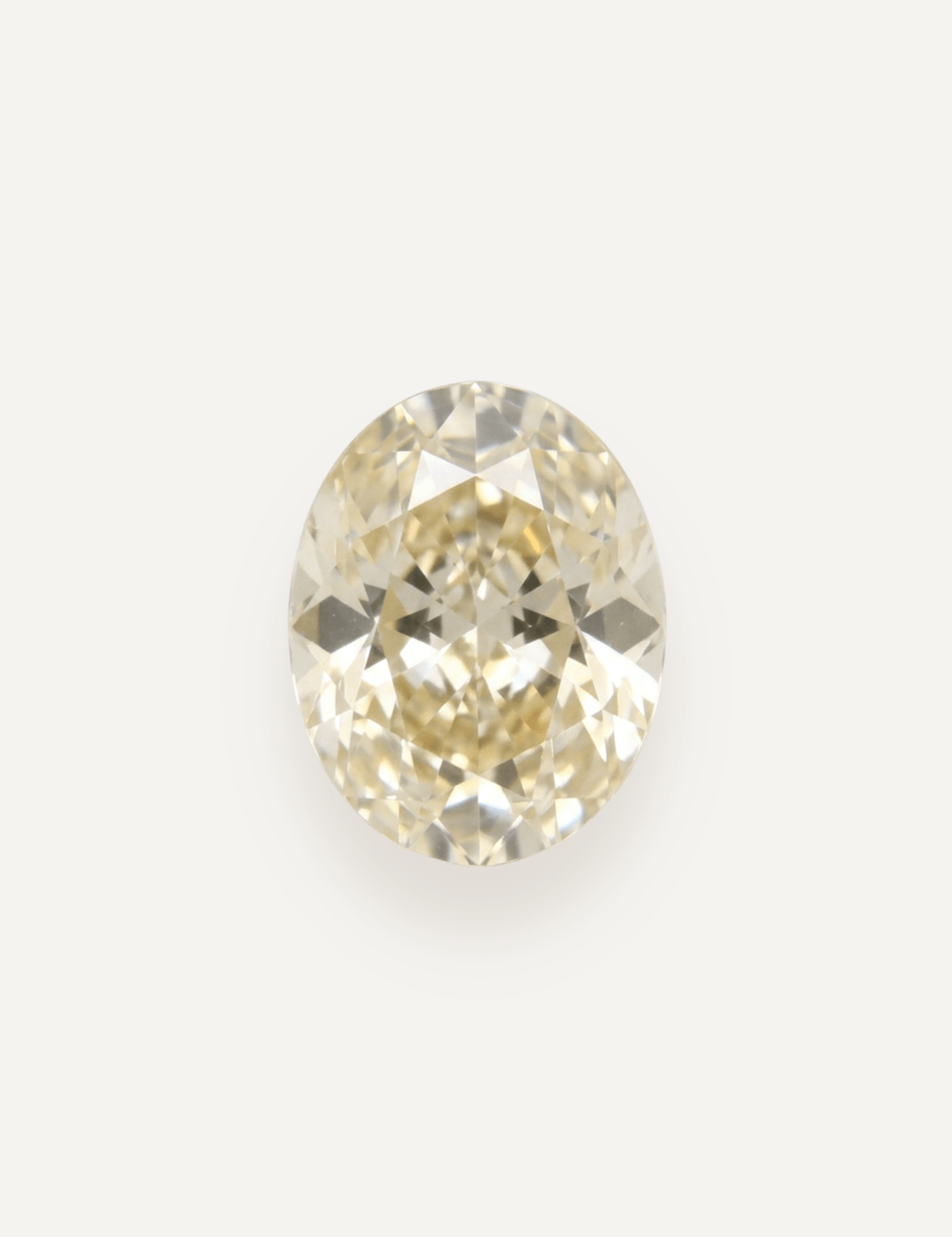 1.47ct Yellow Oval Cut Sapphire - Molten Store
