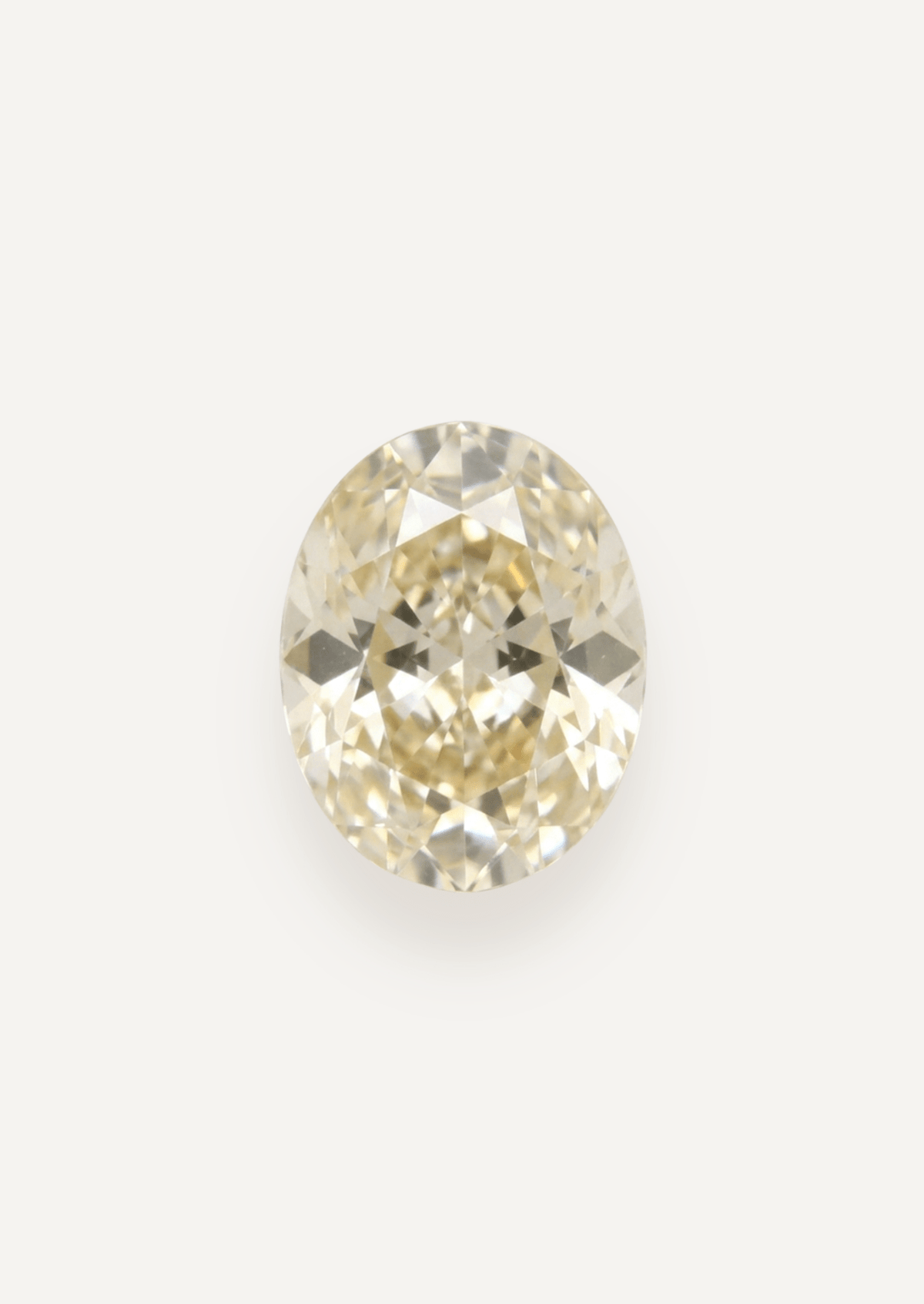 1.47ct Yellow Oval Cut Sapphire - Molten Store