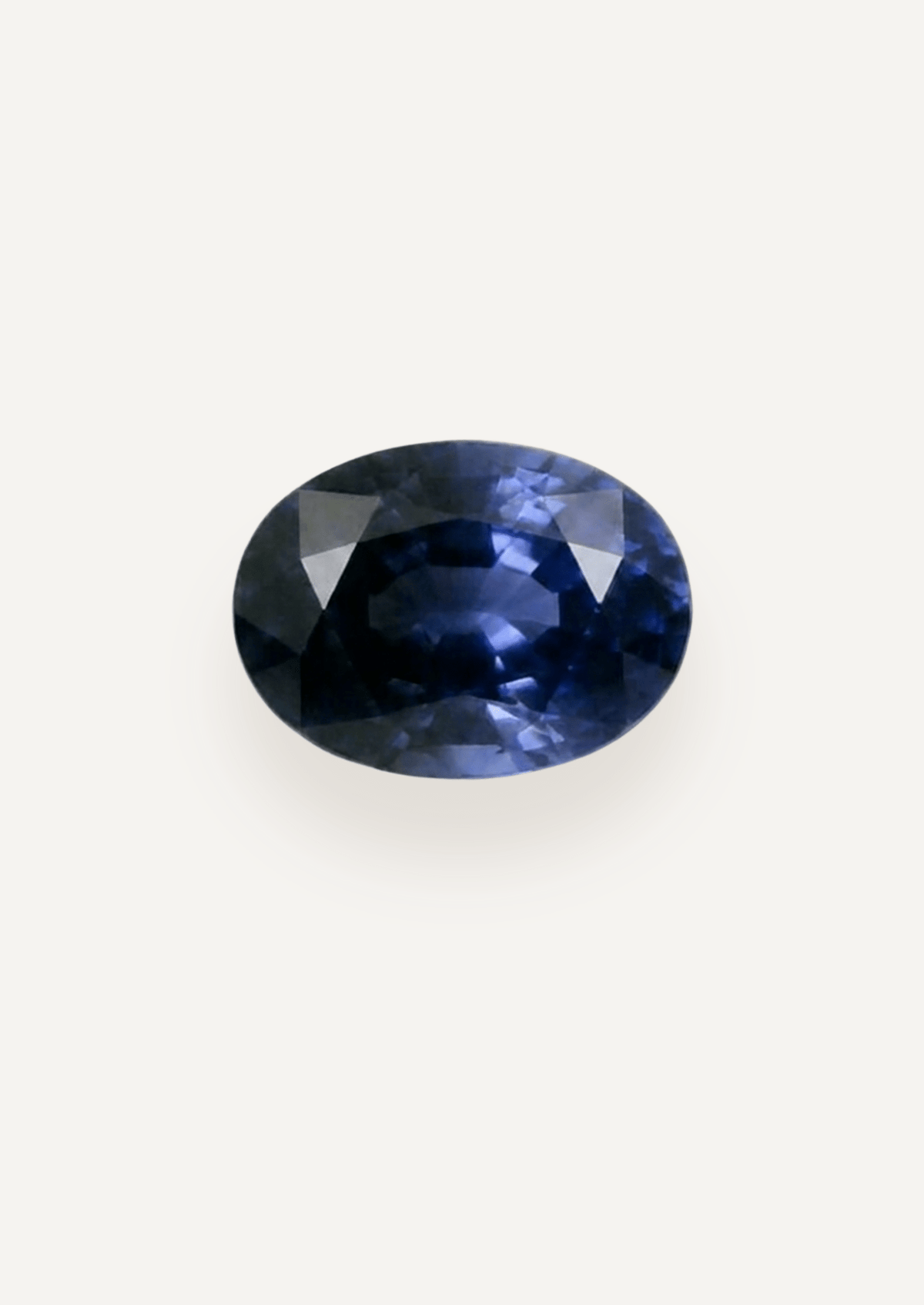 1.48ct Ceylon Blue Oval Cut Sapphire - Molten Store