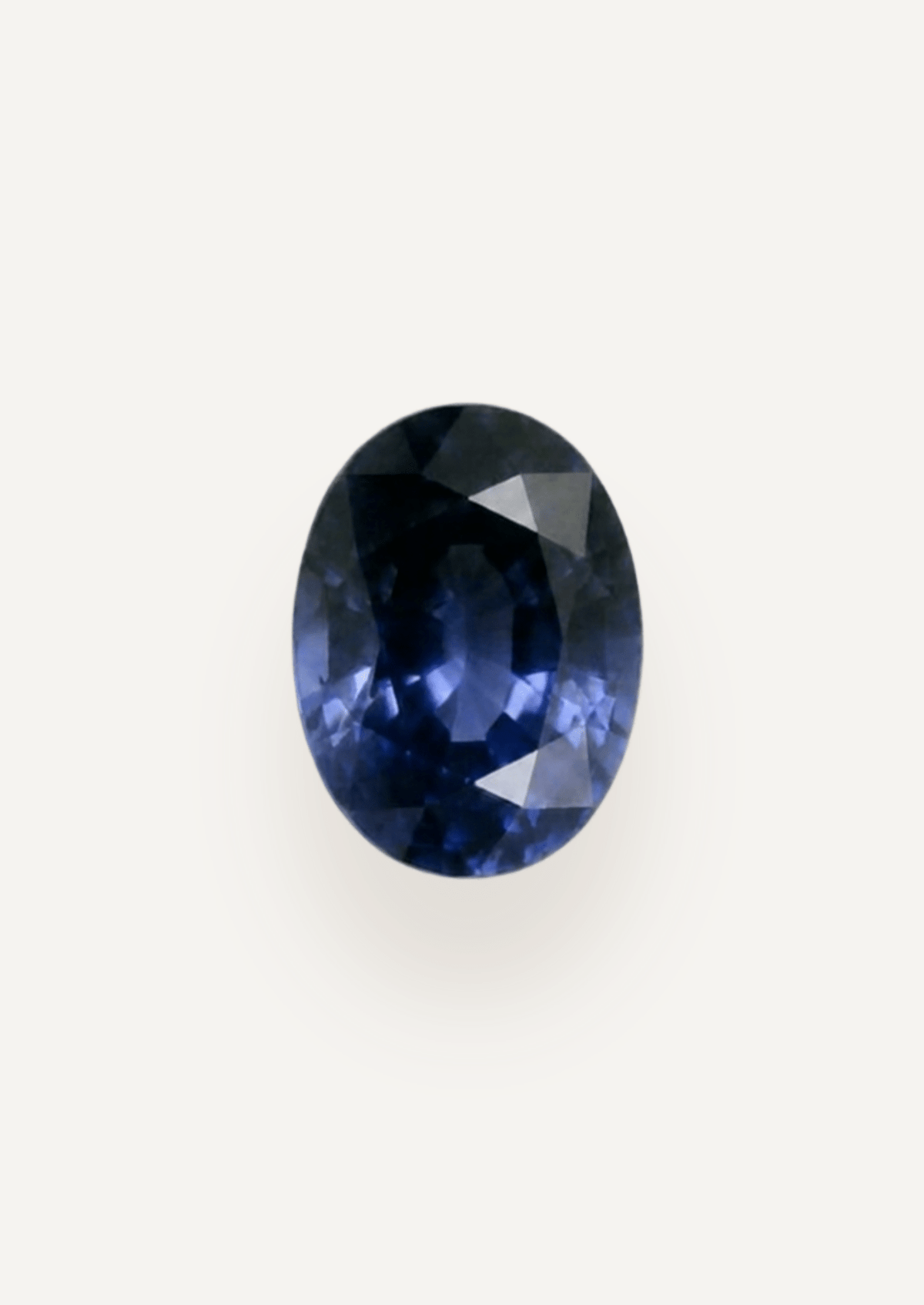 1.48ct Ceylon Blue Oval Cut Sapphire - Molten Store