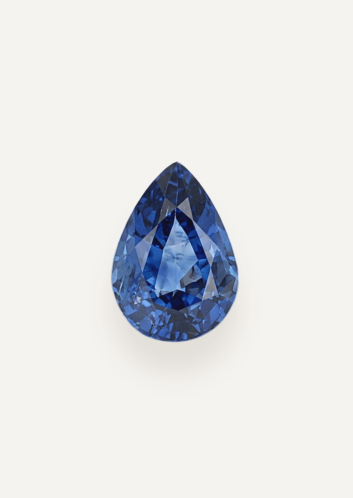 1.48ct Ceylon Blue Pear Cut Sapphire - Molten Store